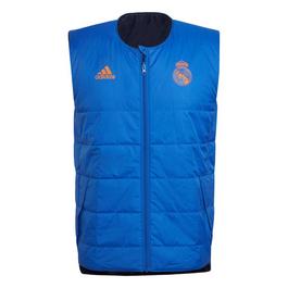 adidas Real Madrid Padded Vest Mens