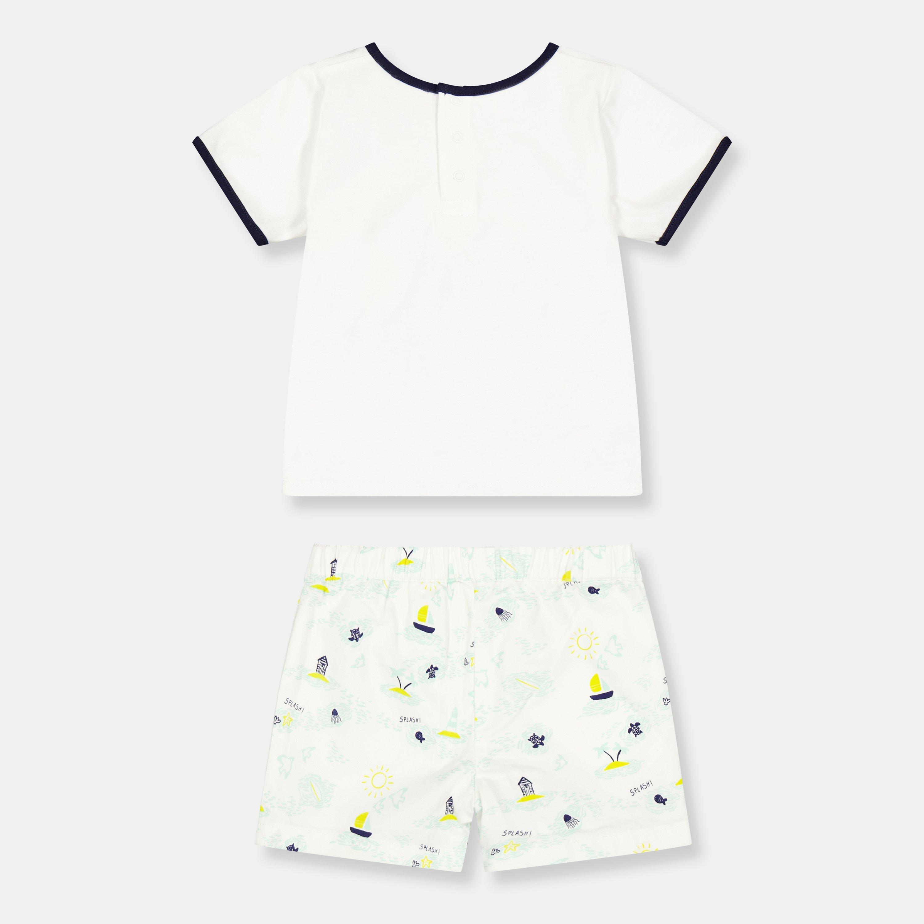 White - Carrement Beau - Kids' Clothing Set - 2
