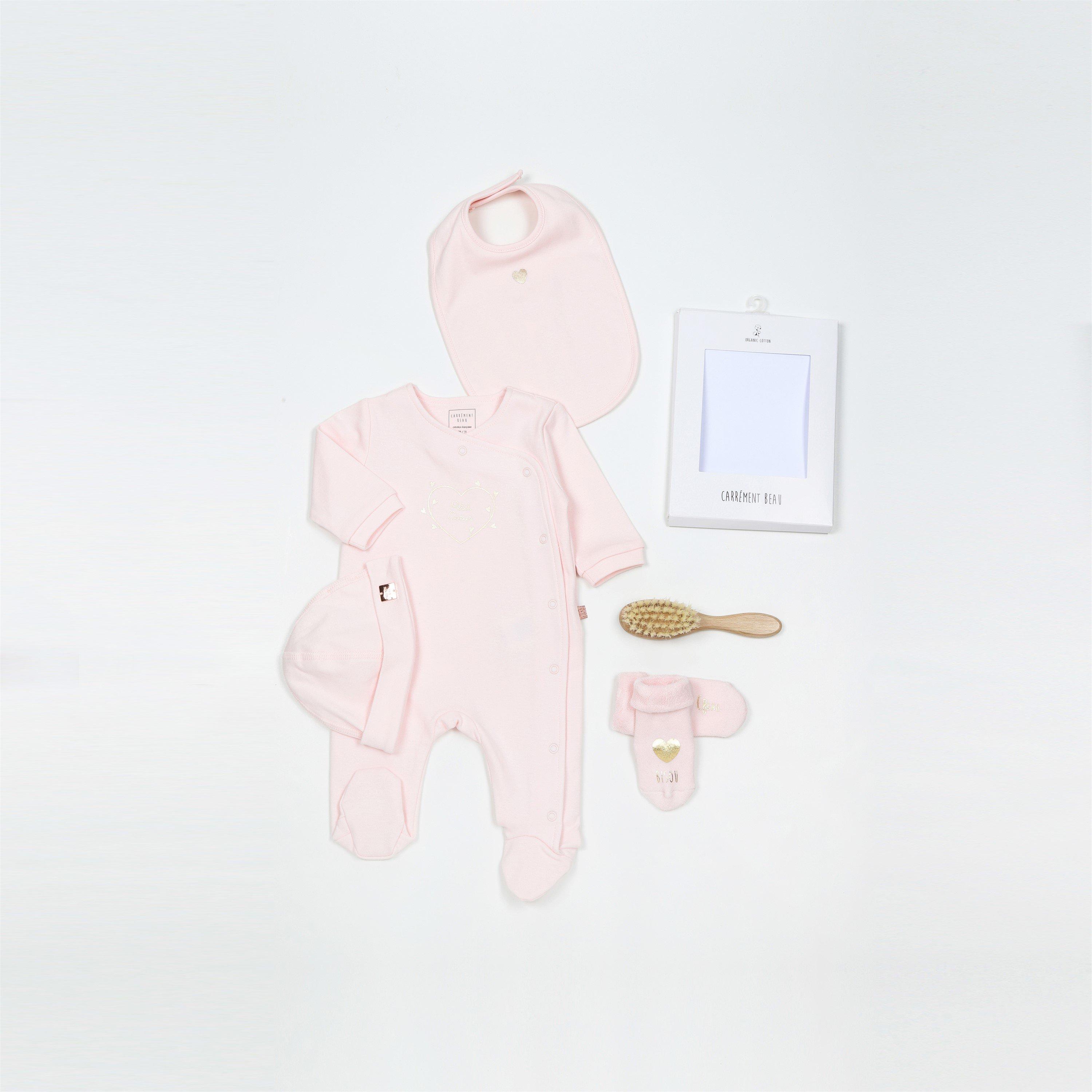 Apricot - Carrement Beau - Kids' Newborn Clothing Set - 3