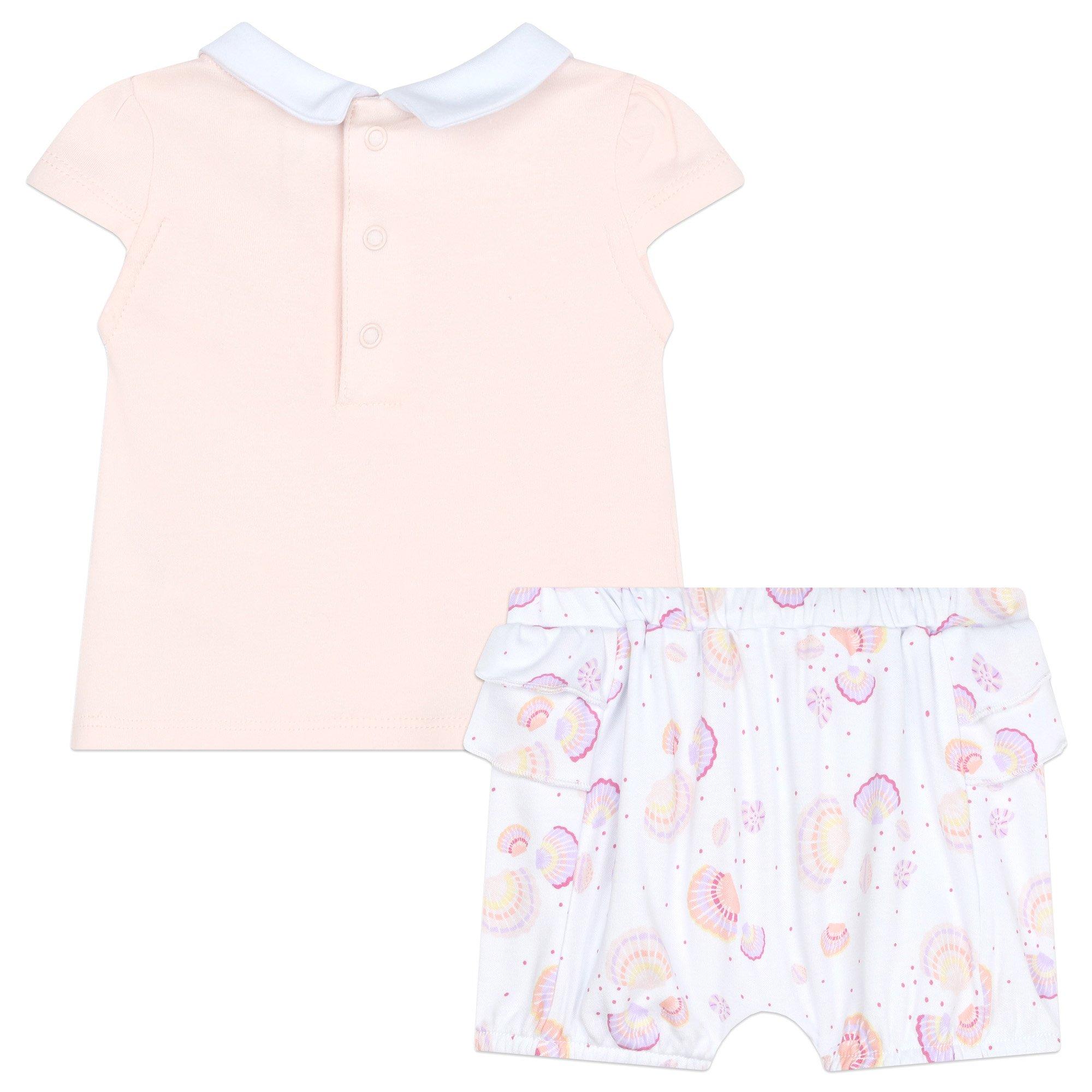 White Pink - Carrement Beau - Kids' Clothing Set - 2