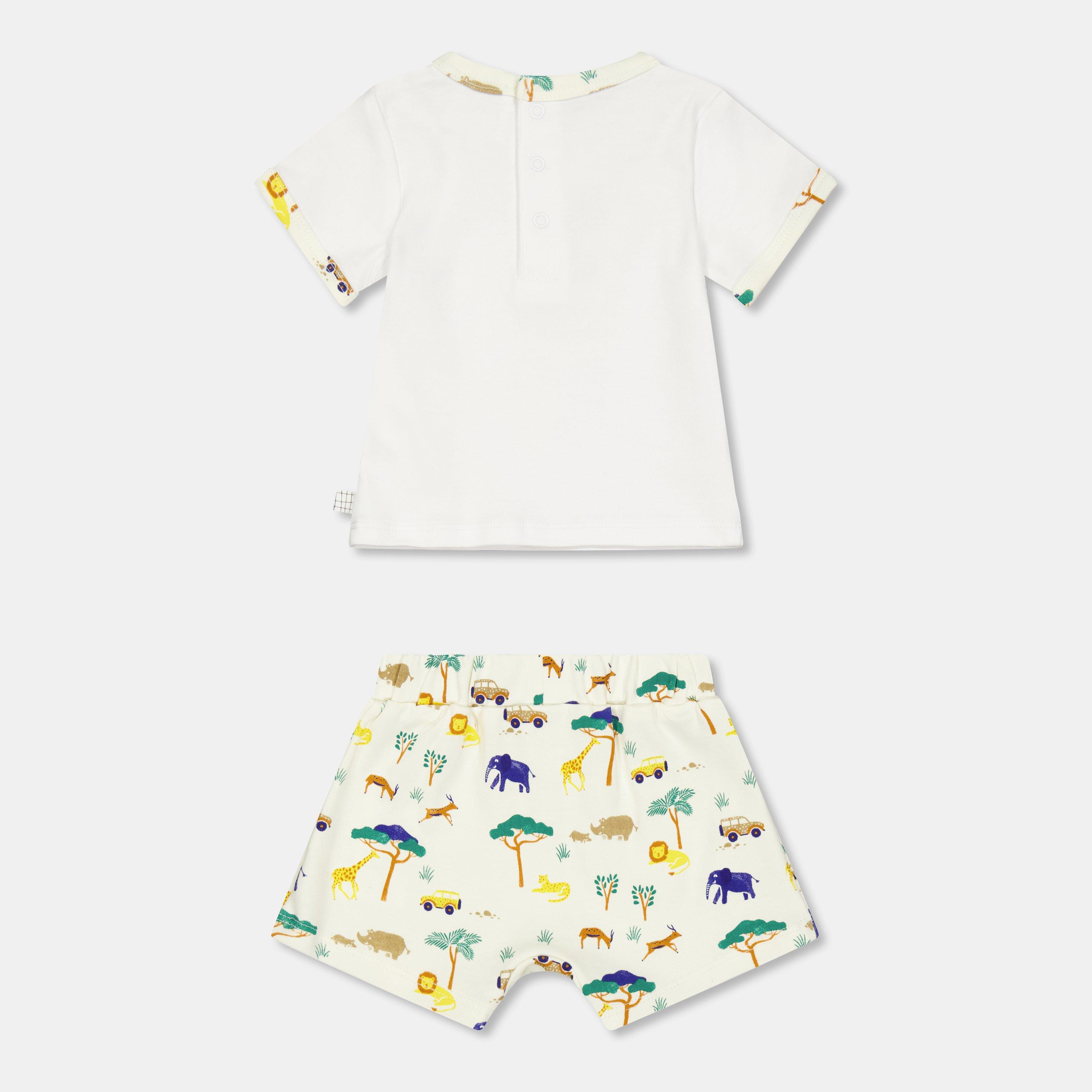 White - Carrement Beau - Kids' Clothing Set - 2