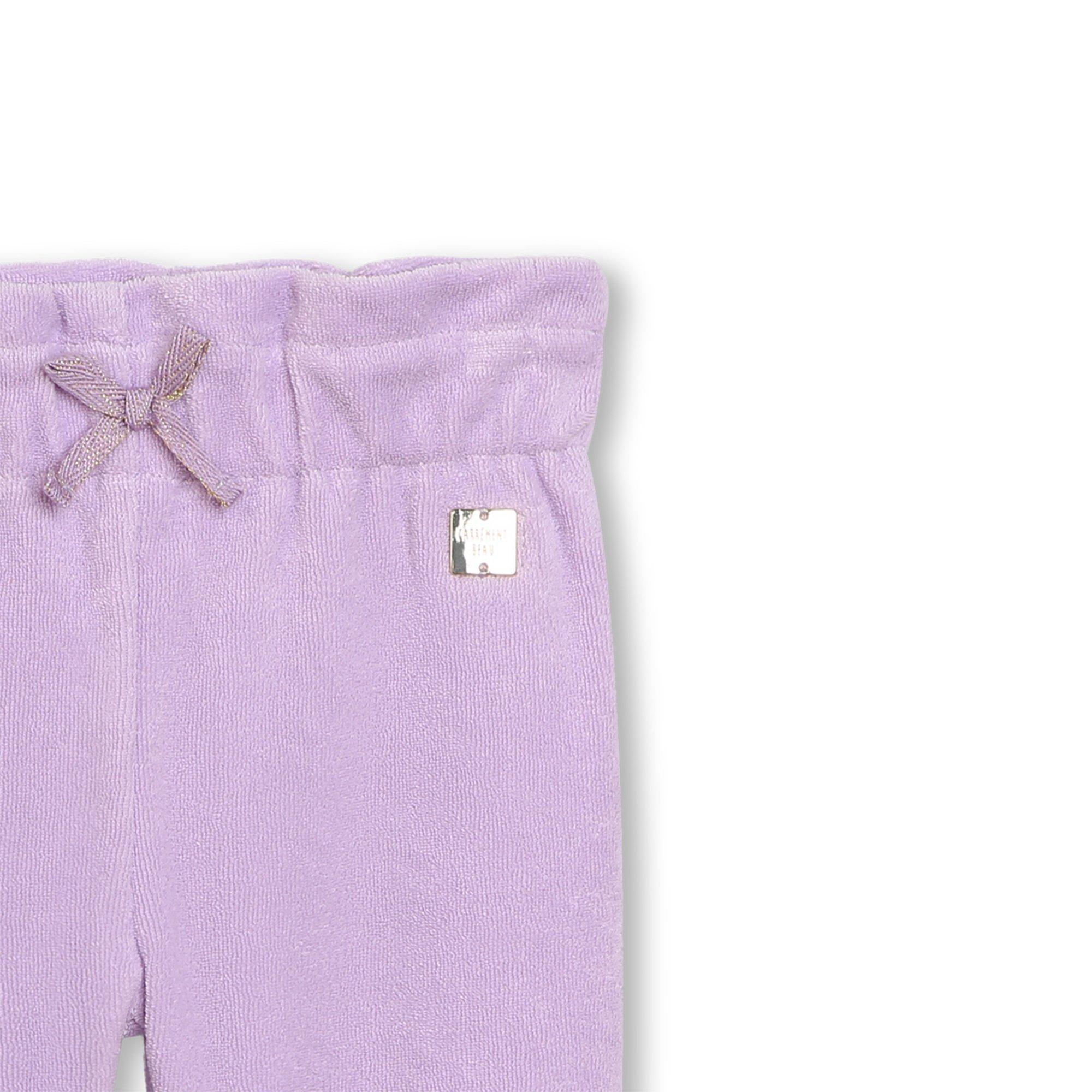 Lilac - Carrement Beau - Kids' Straight Leg Trousers - 3