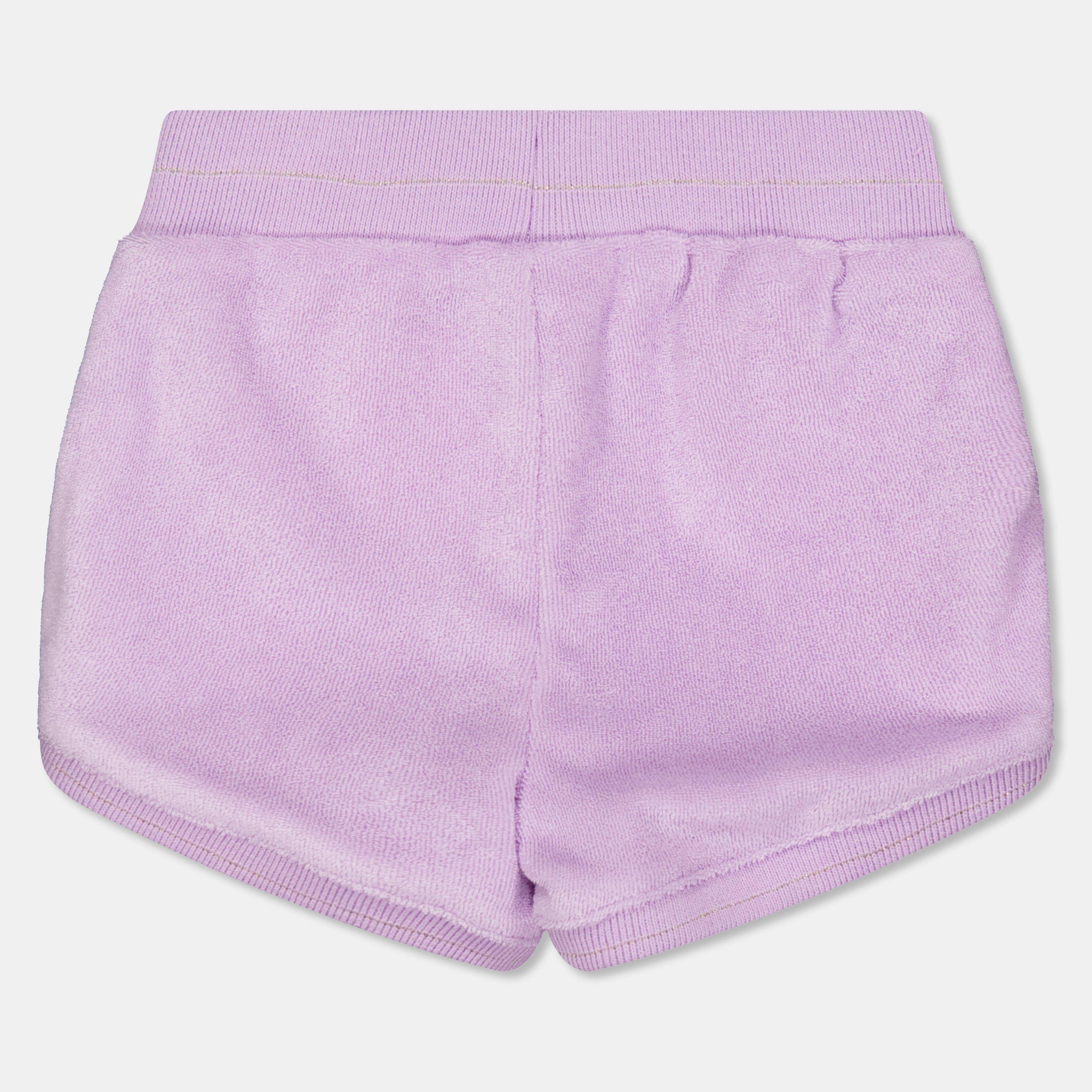 Lilac - Carrement Beau - Kids' Jersey Jogger Shorts - 2