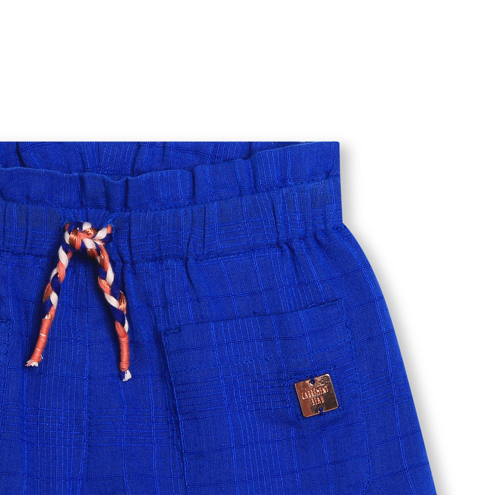 Blue - Carrement Beau - Kids' Jersey Jogger Shorts - 3