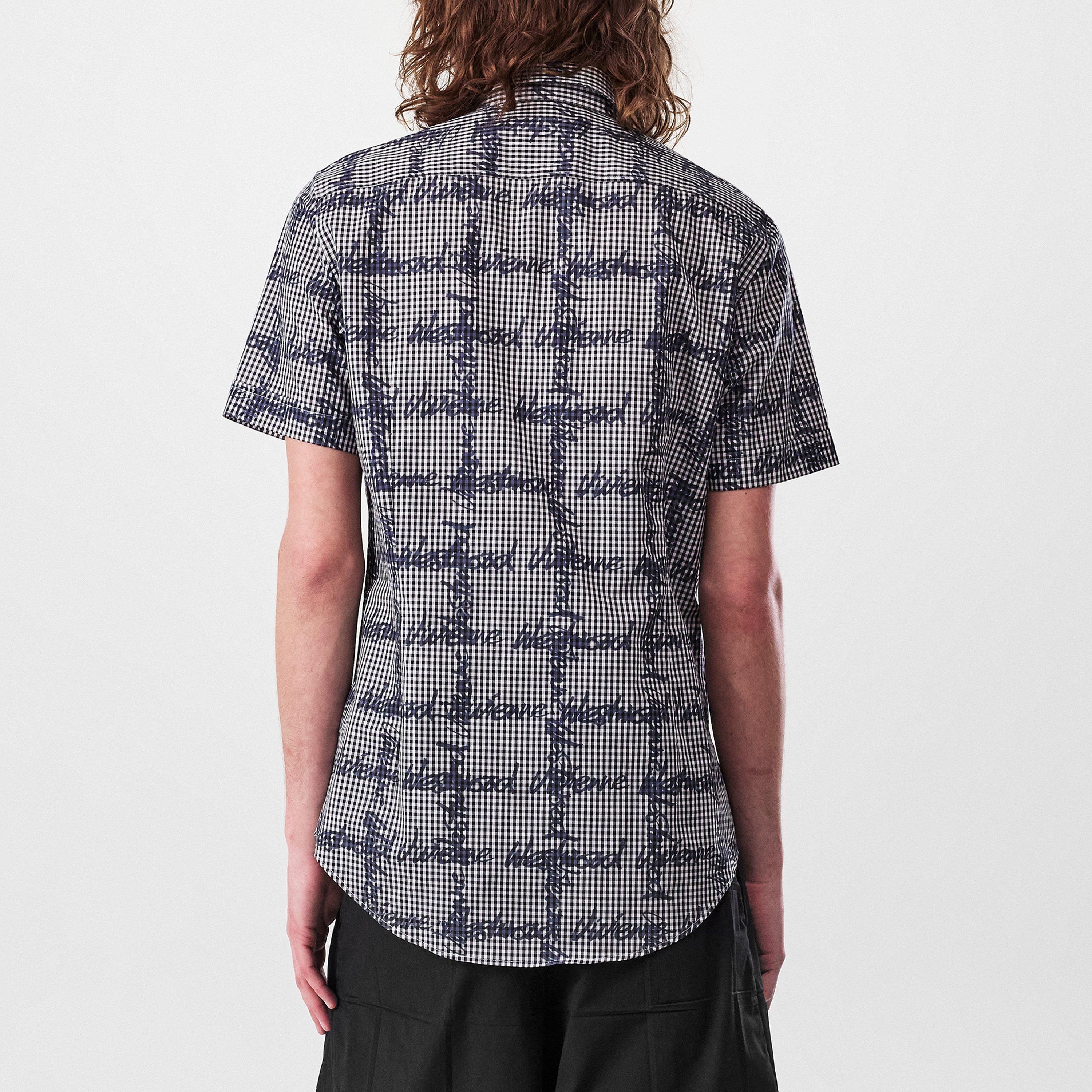 Gingham - Vivienne Westwood - Men's Classic Short-Sleeve Patterned Shirt - 3