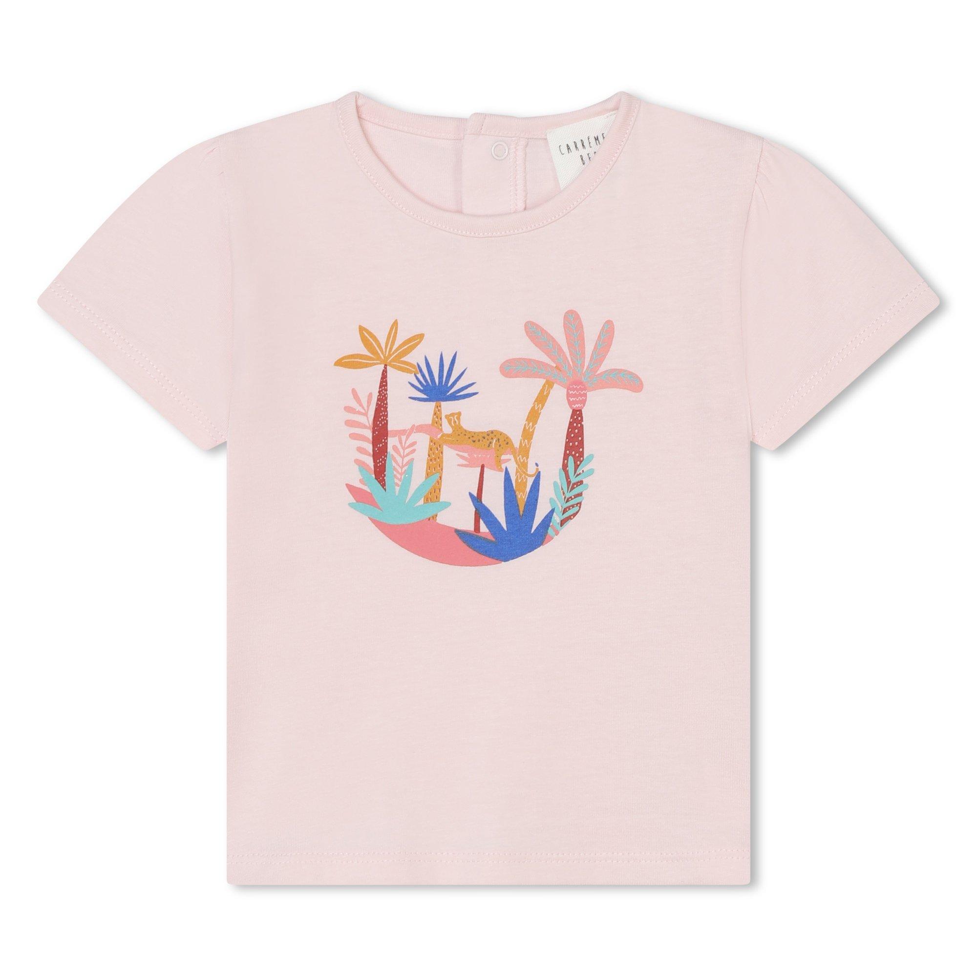Carrement Beau  Newborn Kids' Regular Fit T-Shirt - Apricot - 12M