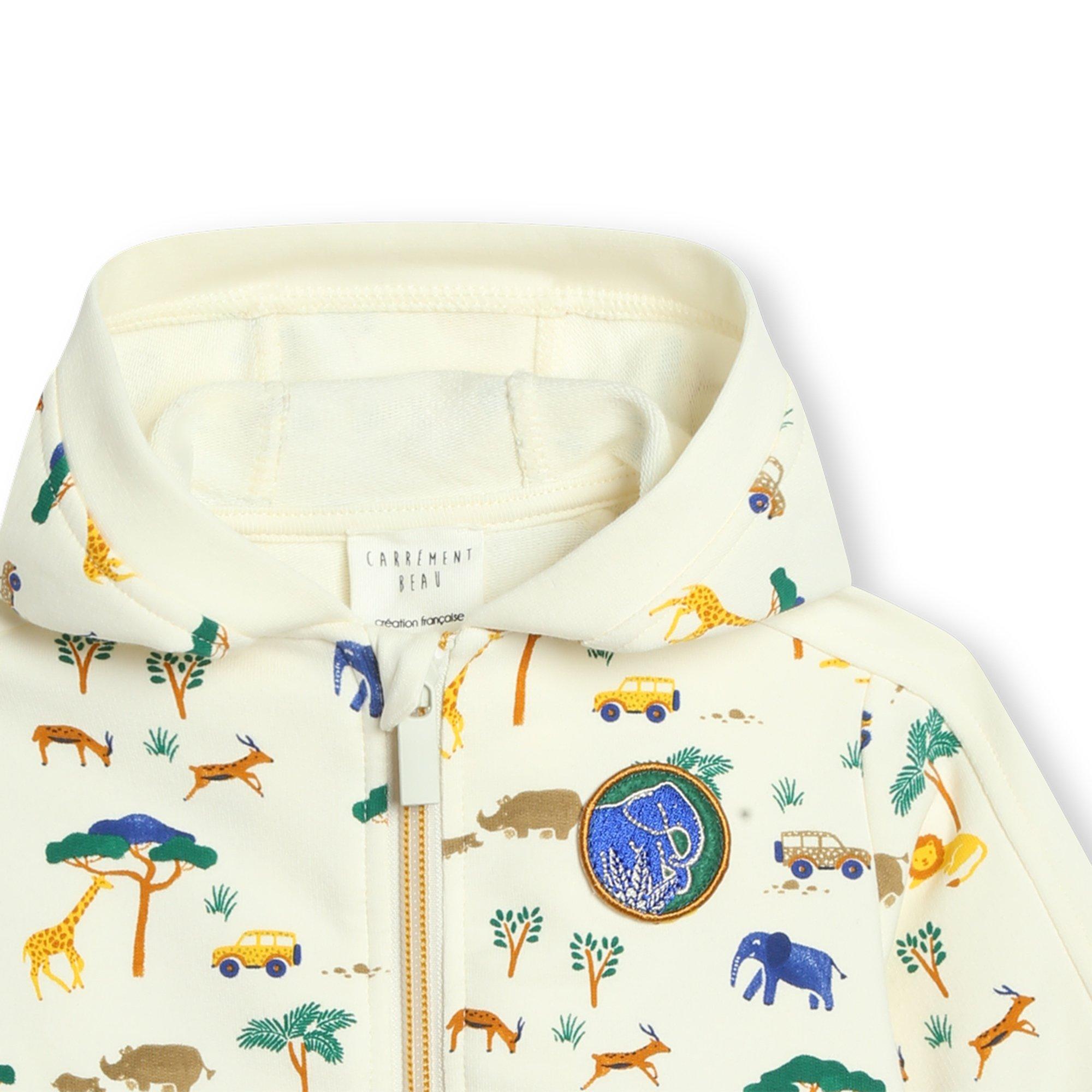 Yellow - Carrement Beau - Kids' Zip Hoodie - 2