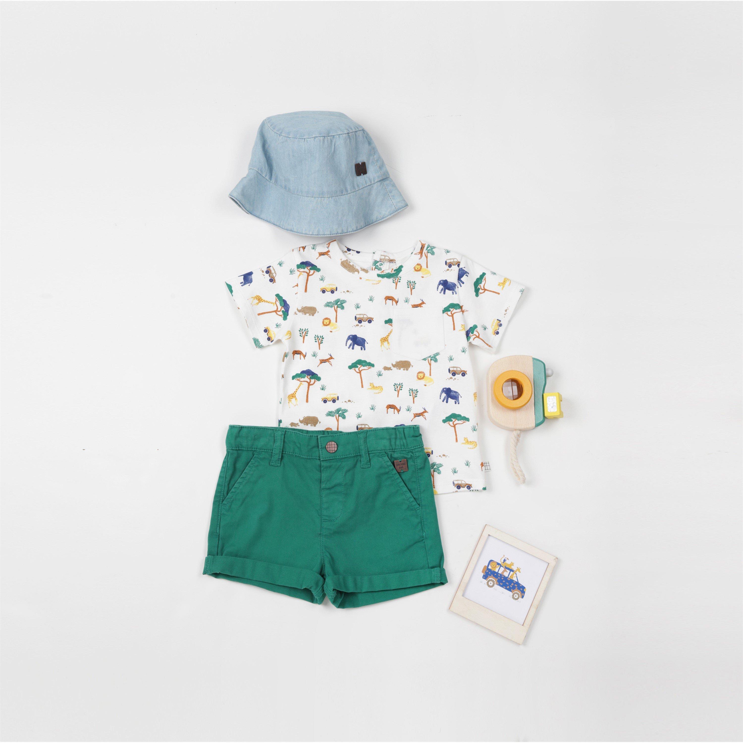 Yellow - Carrement Beau - Kids' Regular Fit Short-Sleeve T-Shirt - 4