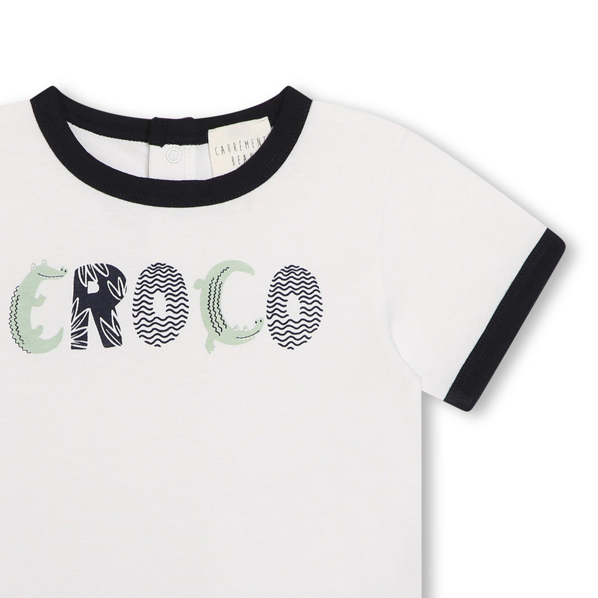 White - Carrement Beau - Kids' Short-Sleeve Regular Fit T-Shirt - 3