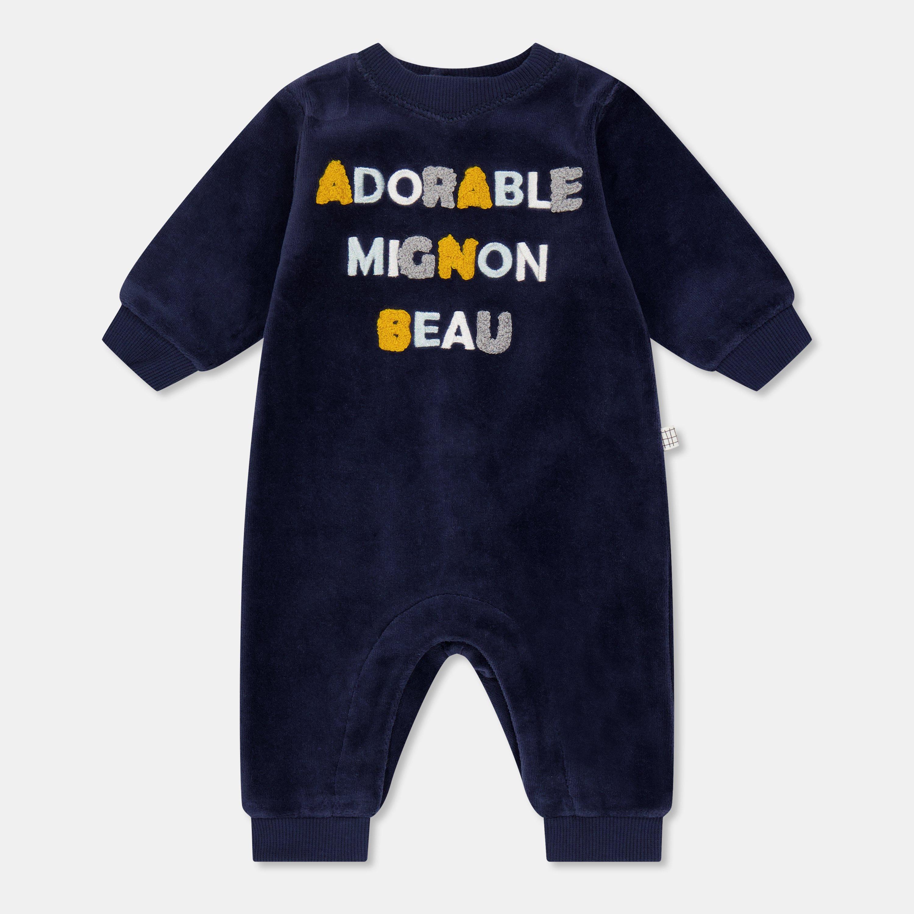 Navy - Carrement Beau - Kids' Onesie - 1