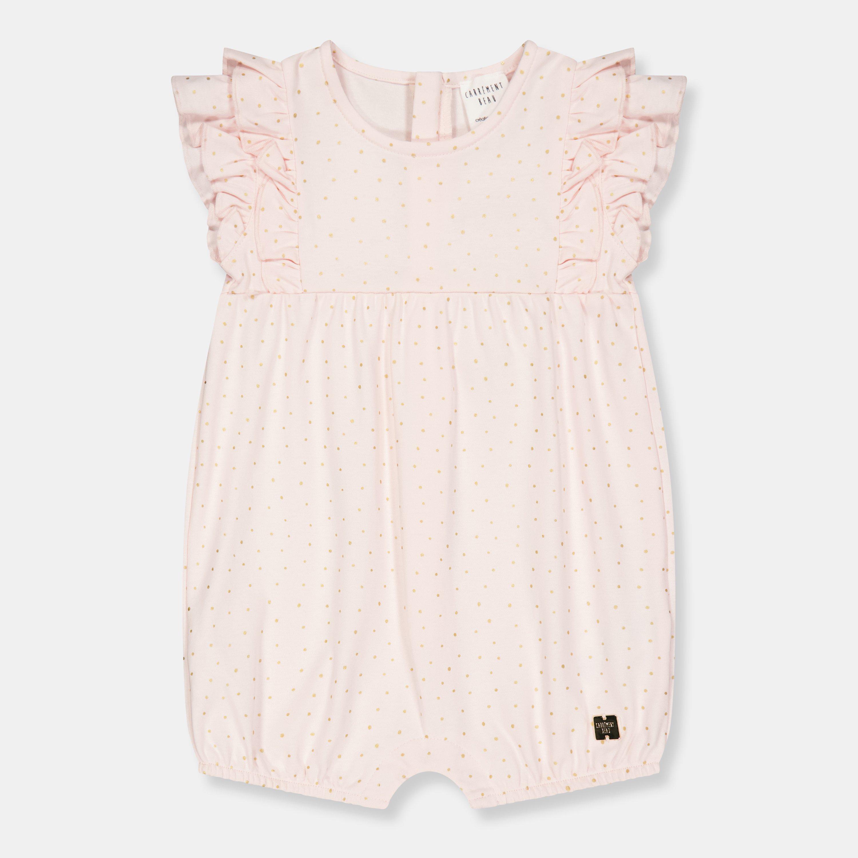 Carrement Beau  Newborn Kids' Onesie - Apricot - 1M
