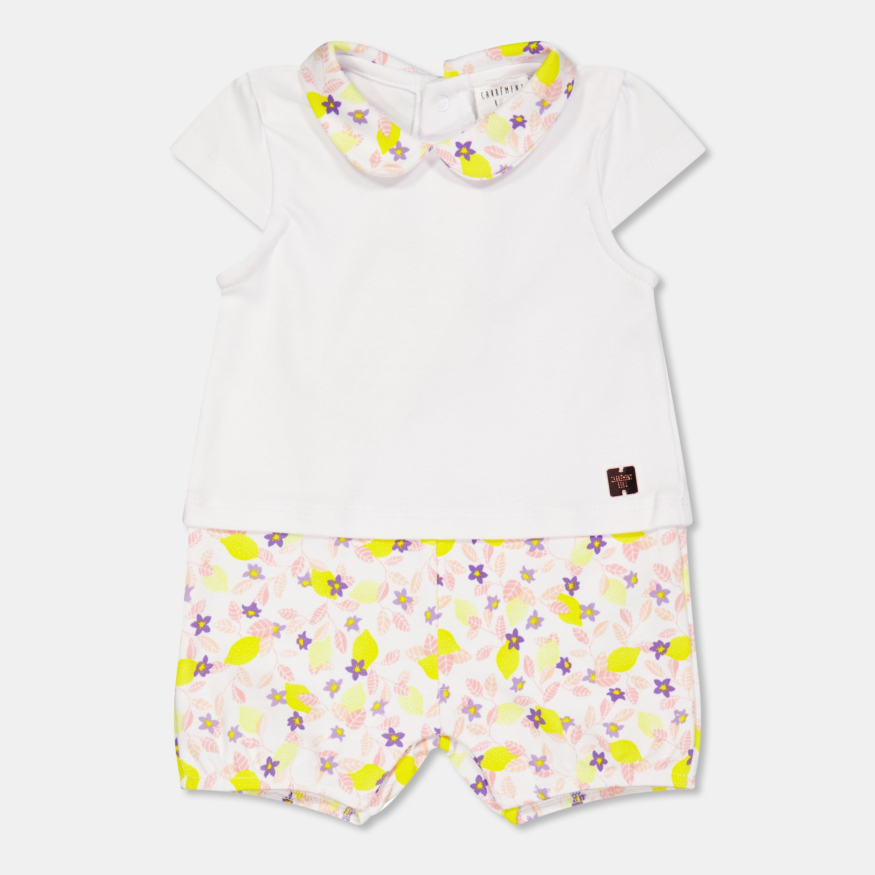 Carrement Beau  Newborn Kids' Onesie - White - 9M