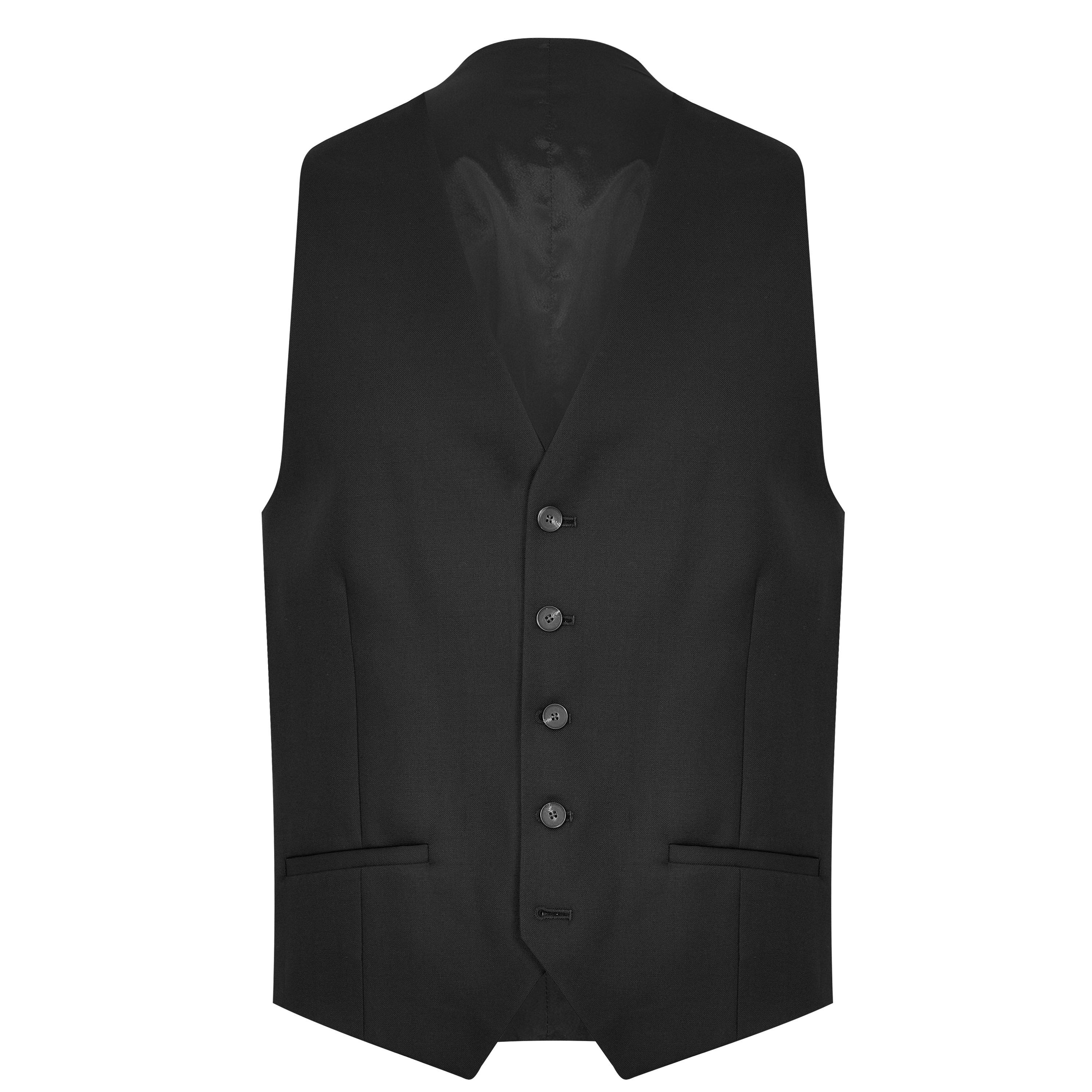 Black - Richard James - Rivulet Tailored Fit Waistcoat - 1