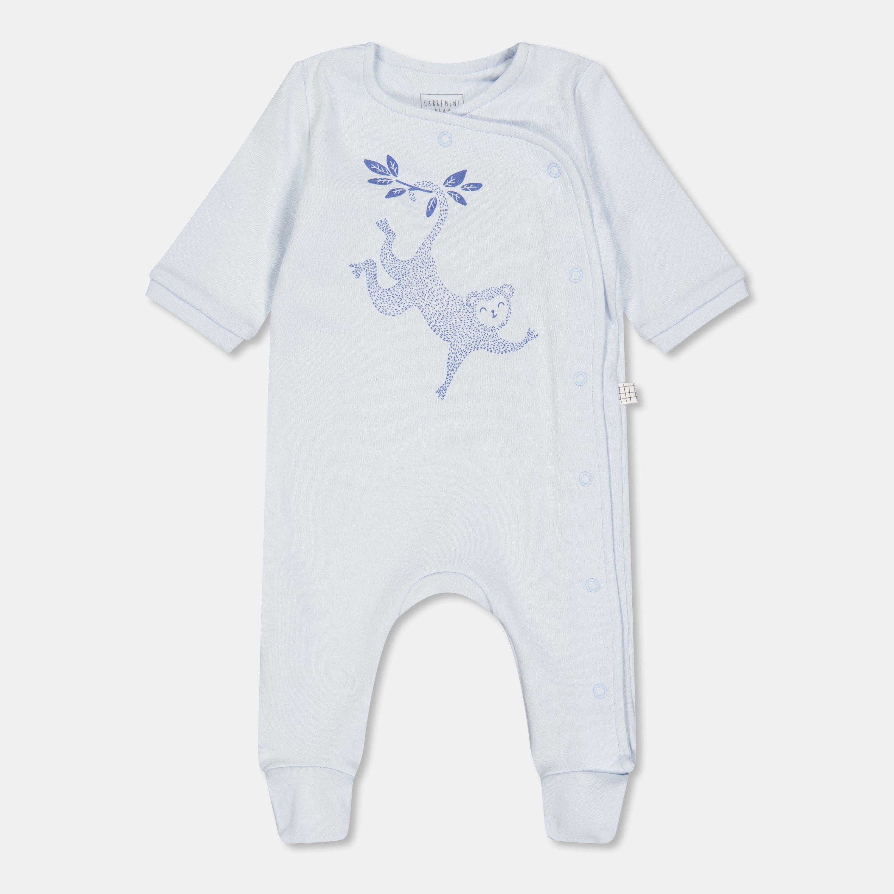 Pale Blue - Carrement Beau - Kids' Pyjama Set - 1