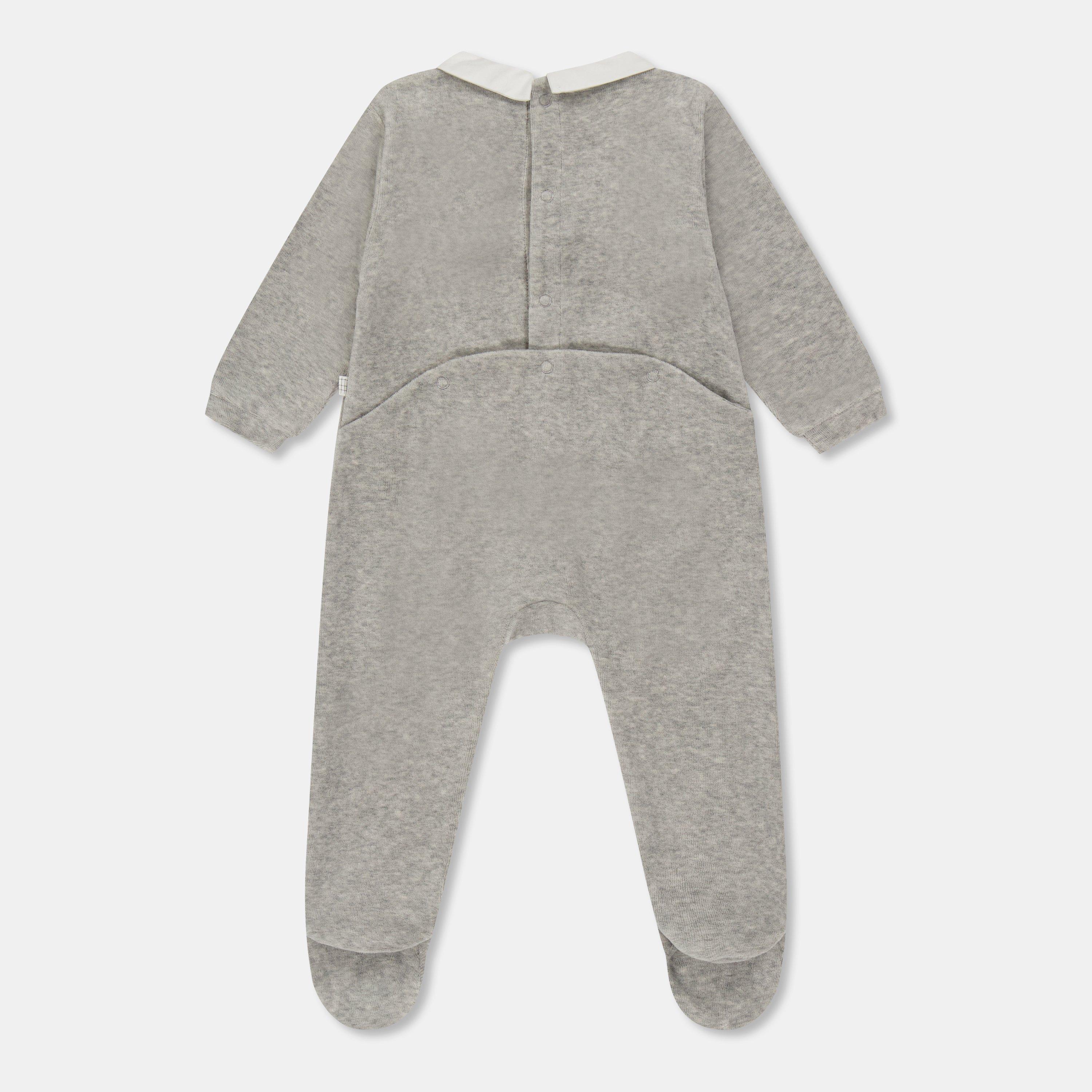 Light Grey - Carrement Beau - Pyjama Set - 2