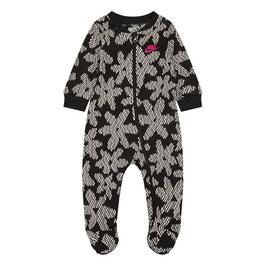 Nike Daisy Footed Coverall Baby Girls