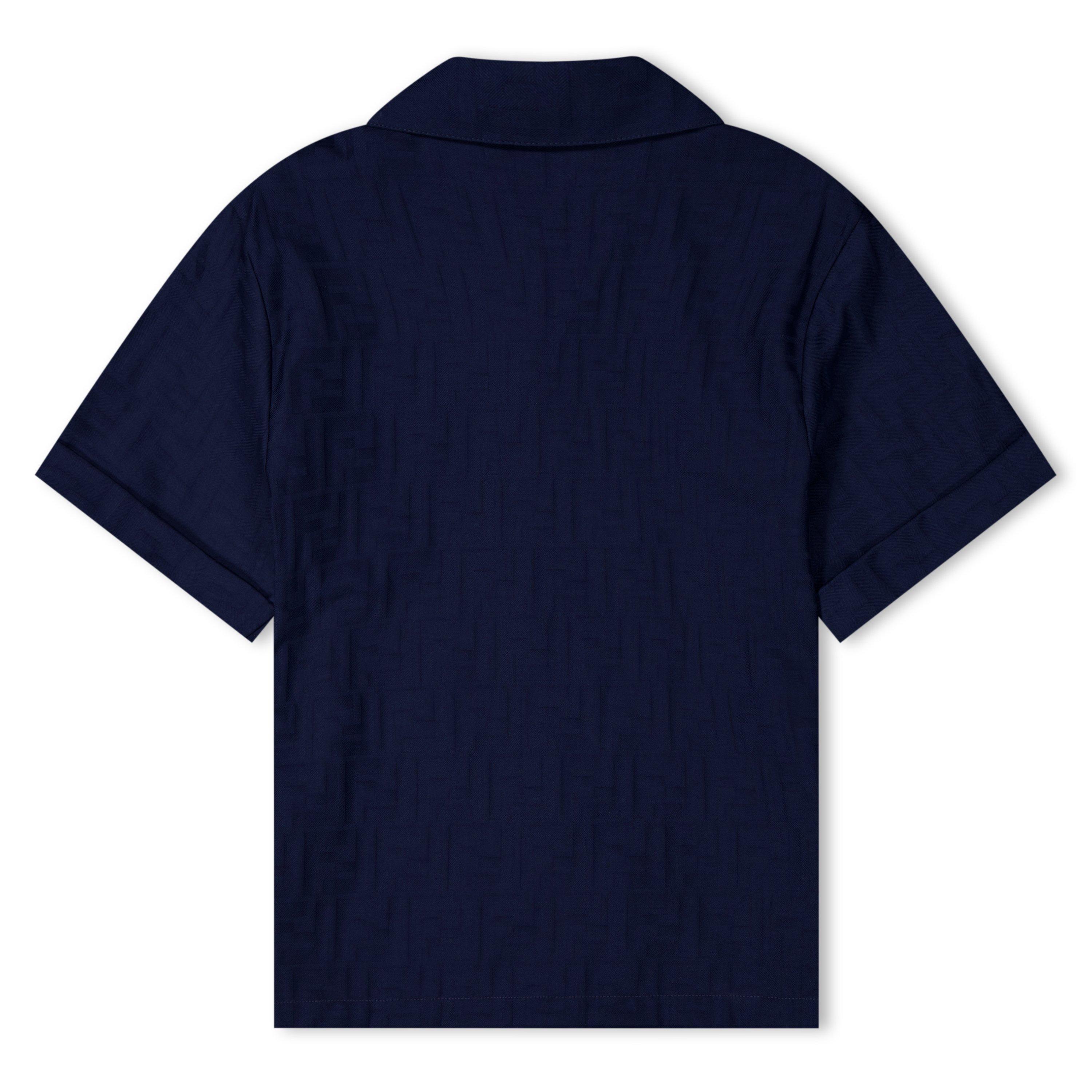 Yale F1I11 - Fendi - All-Over Logo Shirt Juniors - 2