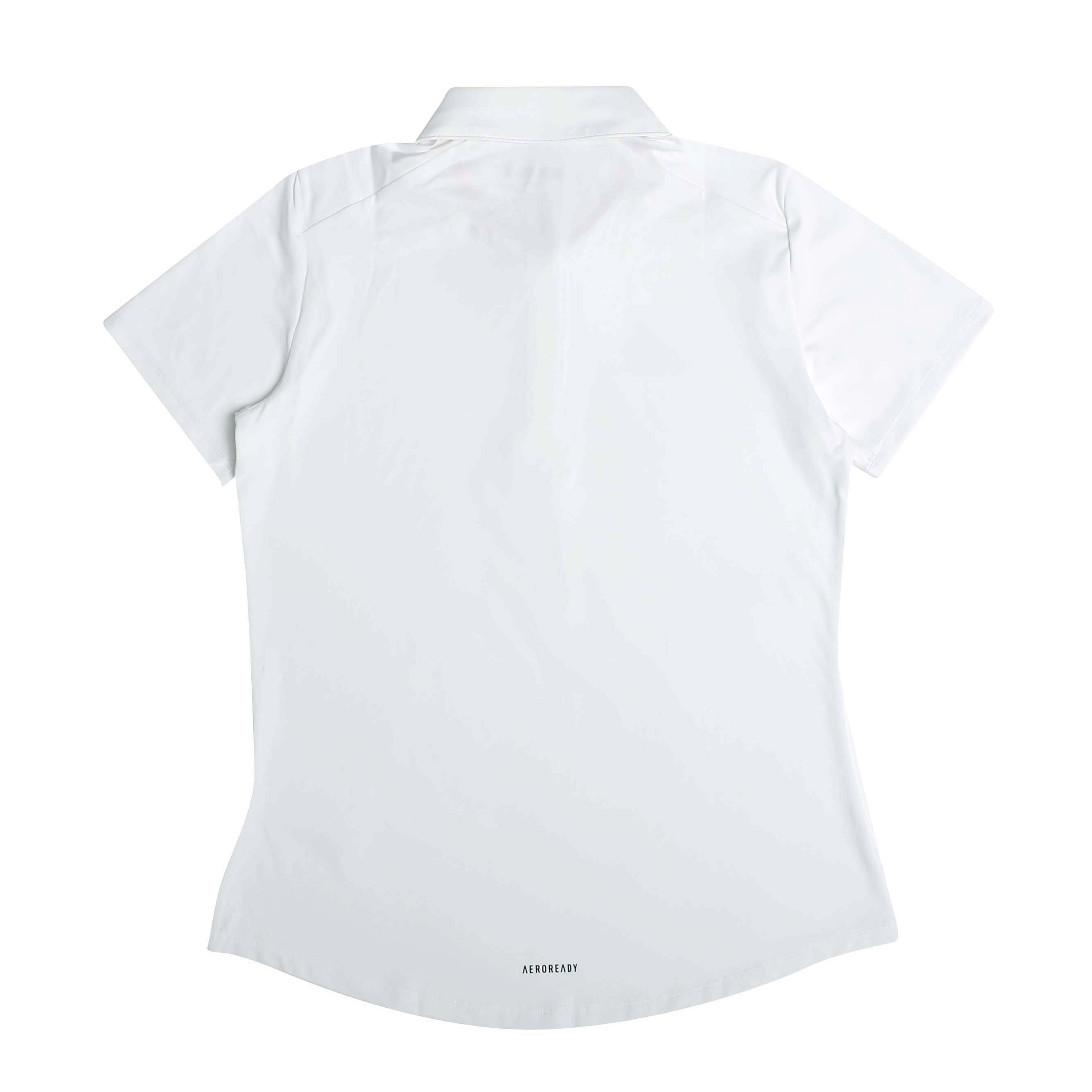 White - adidas - Polo Shirt Womens - 2