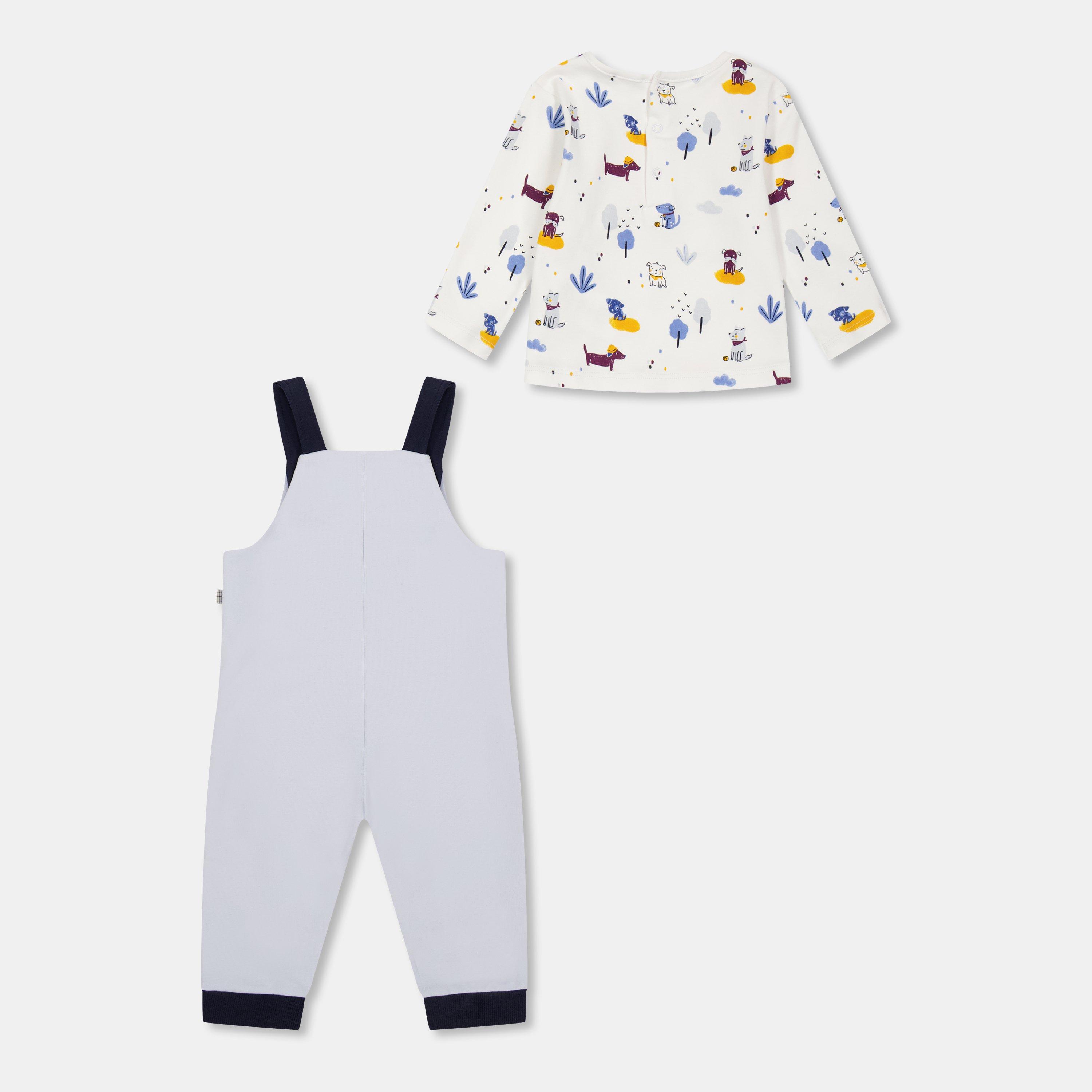 White Blue - Carrement Beau - Kids' Clothing Set - 2