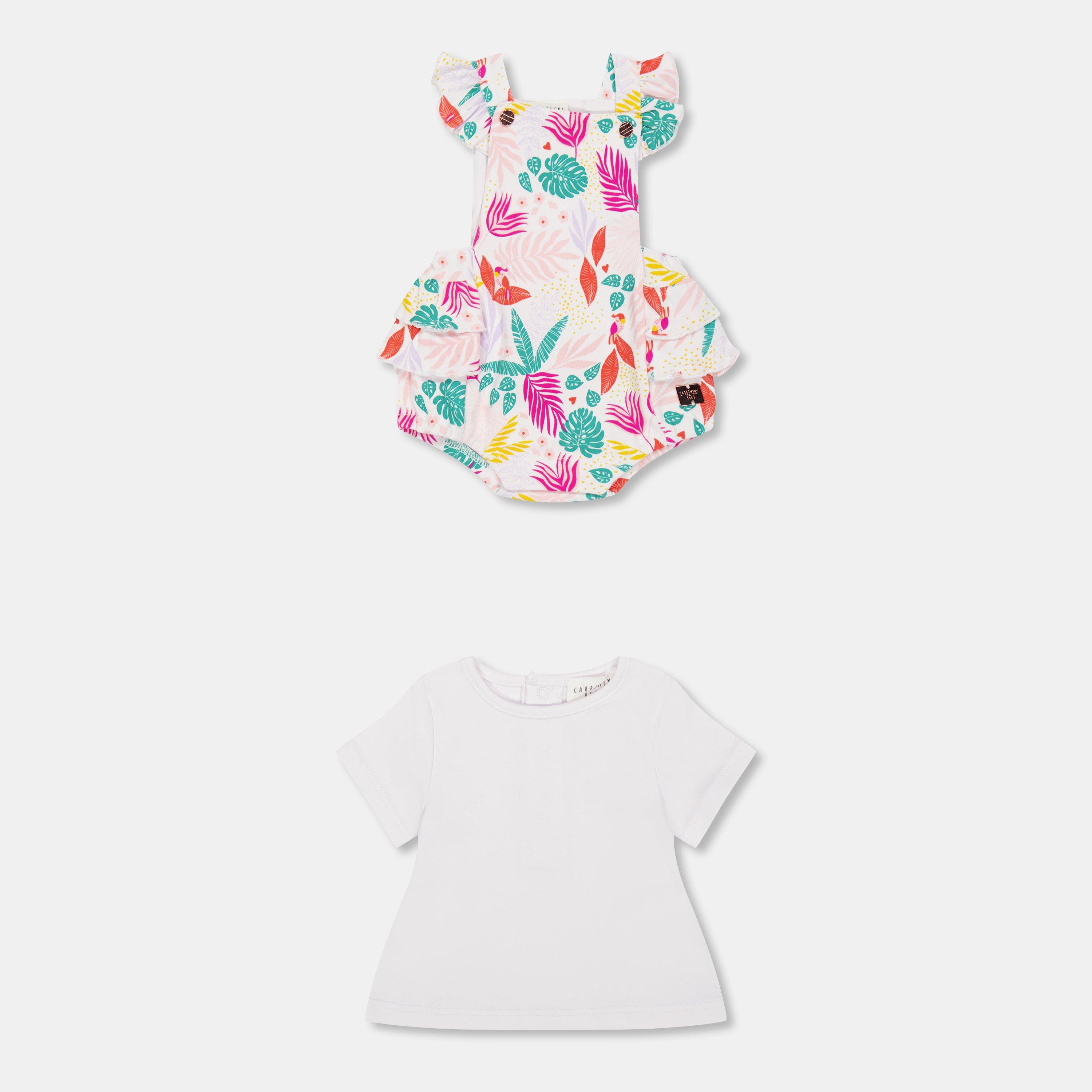 White - Carrement Beau - Kids' Clothing Set - 1