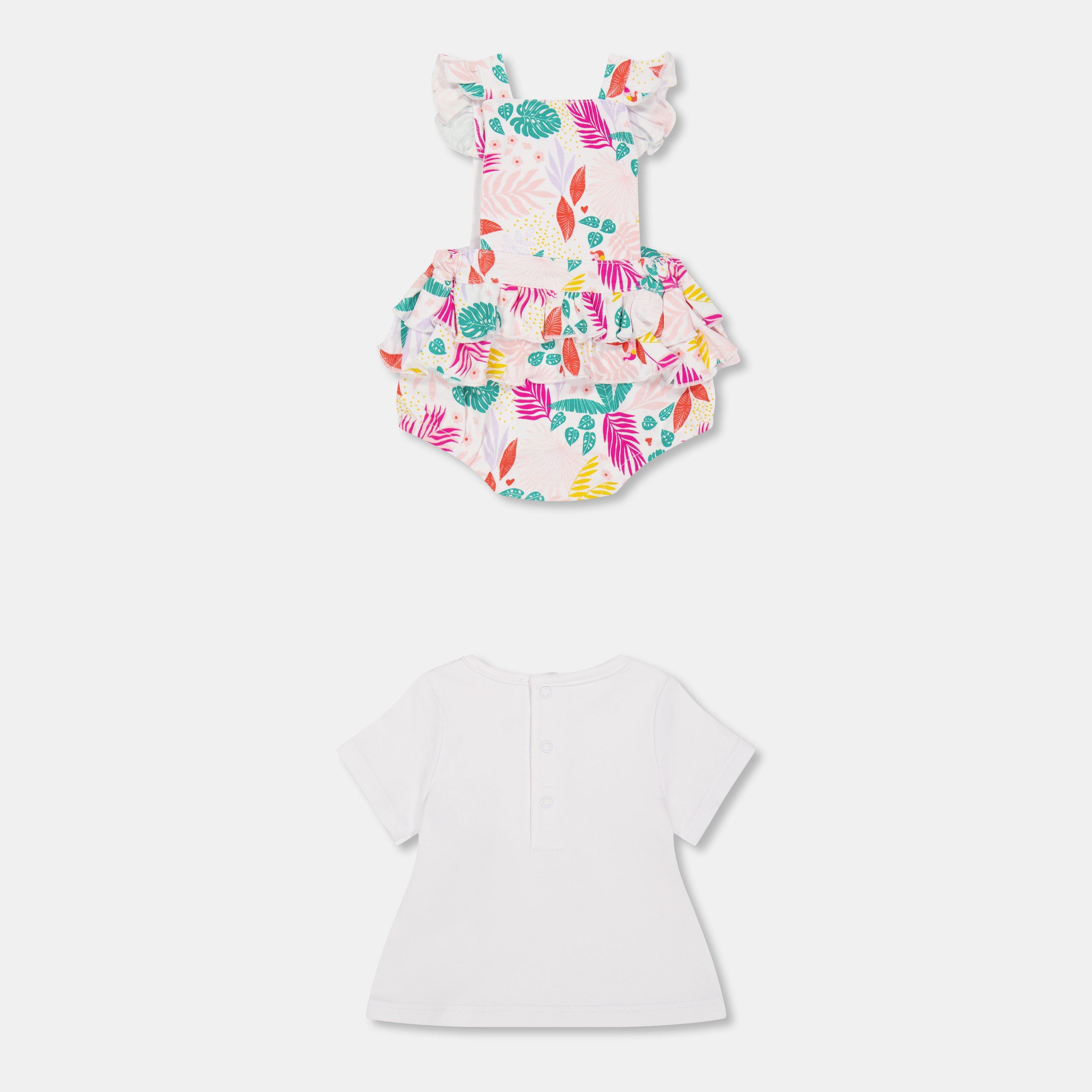 White - Carrement Beau - Kids' Clothing Set - 2