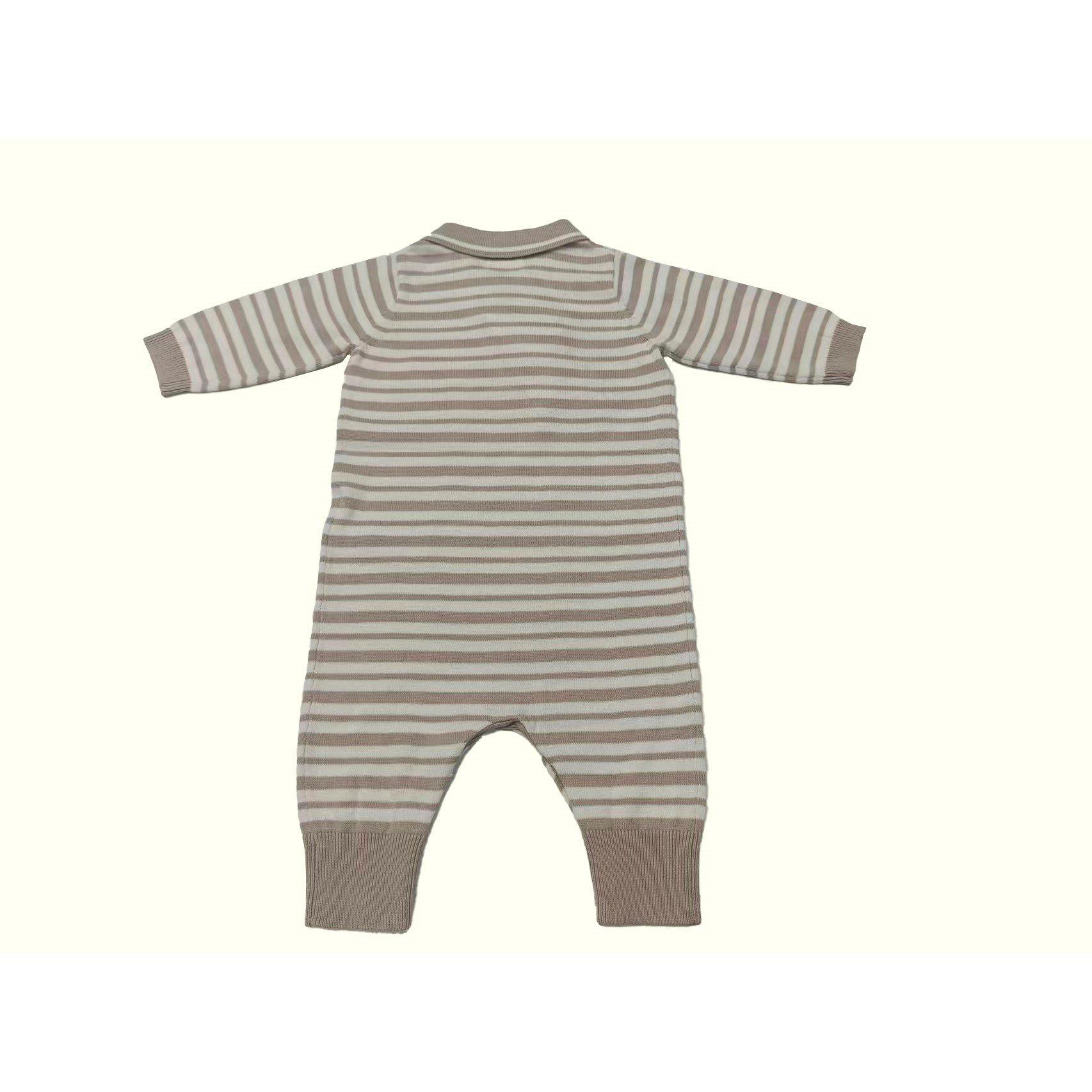 Humus - Pretty Green - PG Strp Romper Bb62 - 2