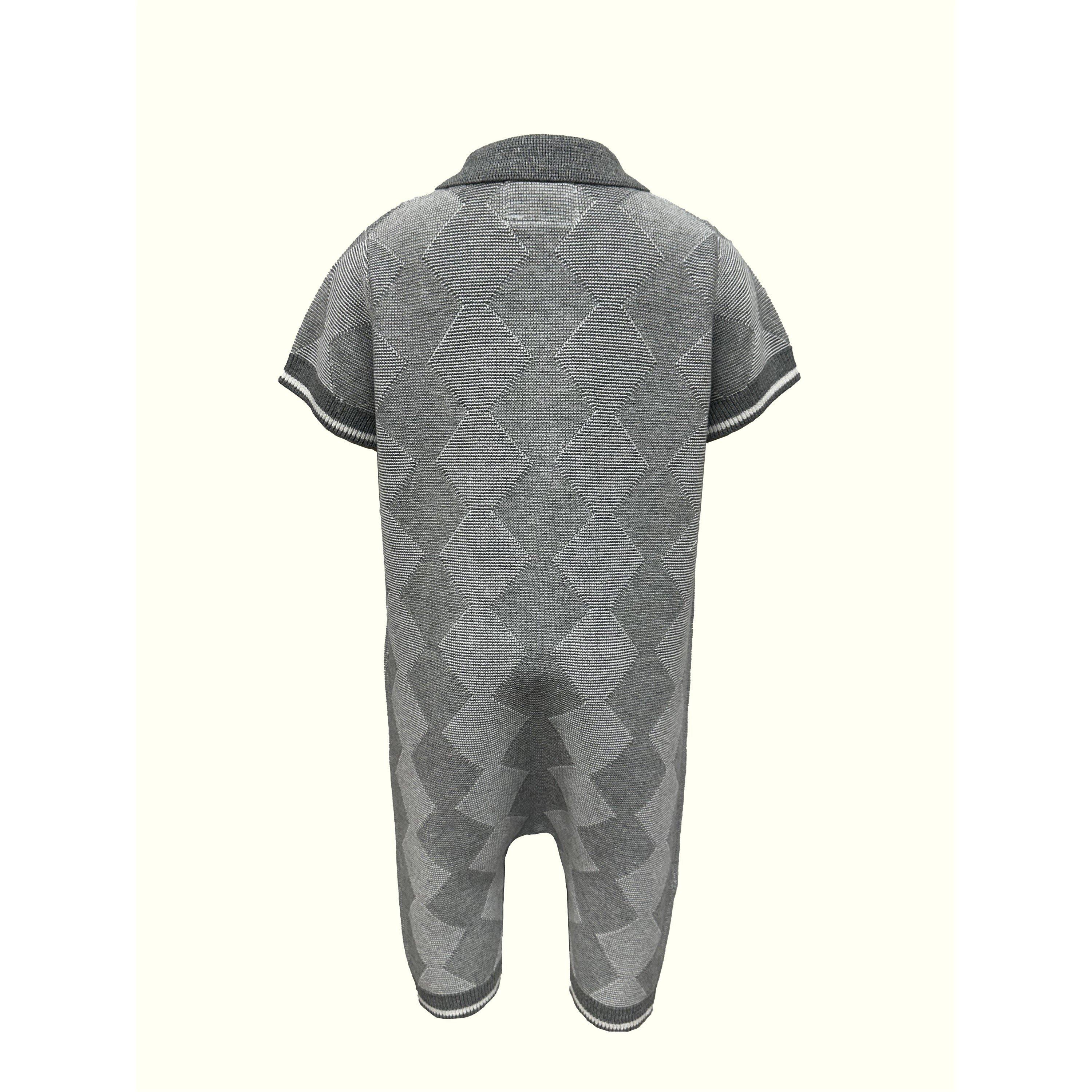 Multi - Pretty Green - Chk Romper Bb62 - 2