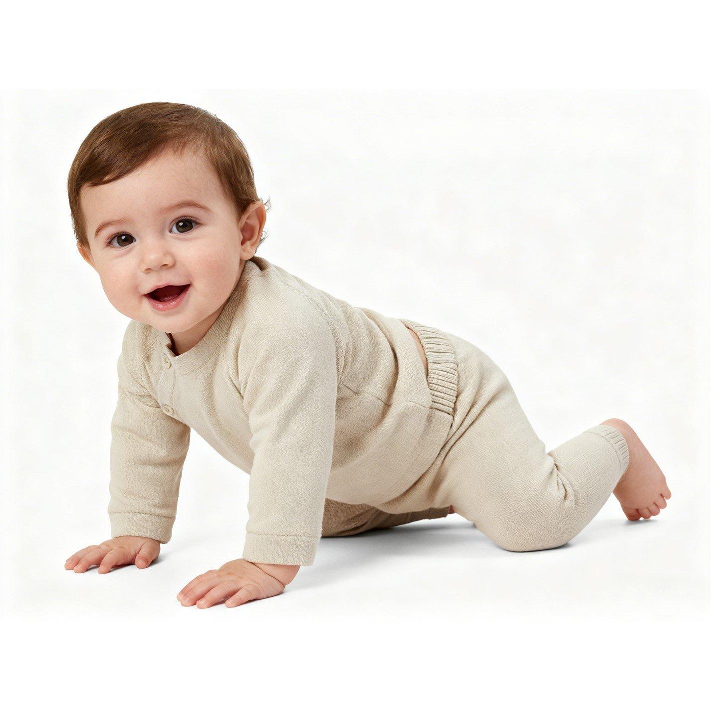 Birch - Pretty Green - Kids Cotton Long Sleeve Crew Neck Pyjama Set - 5