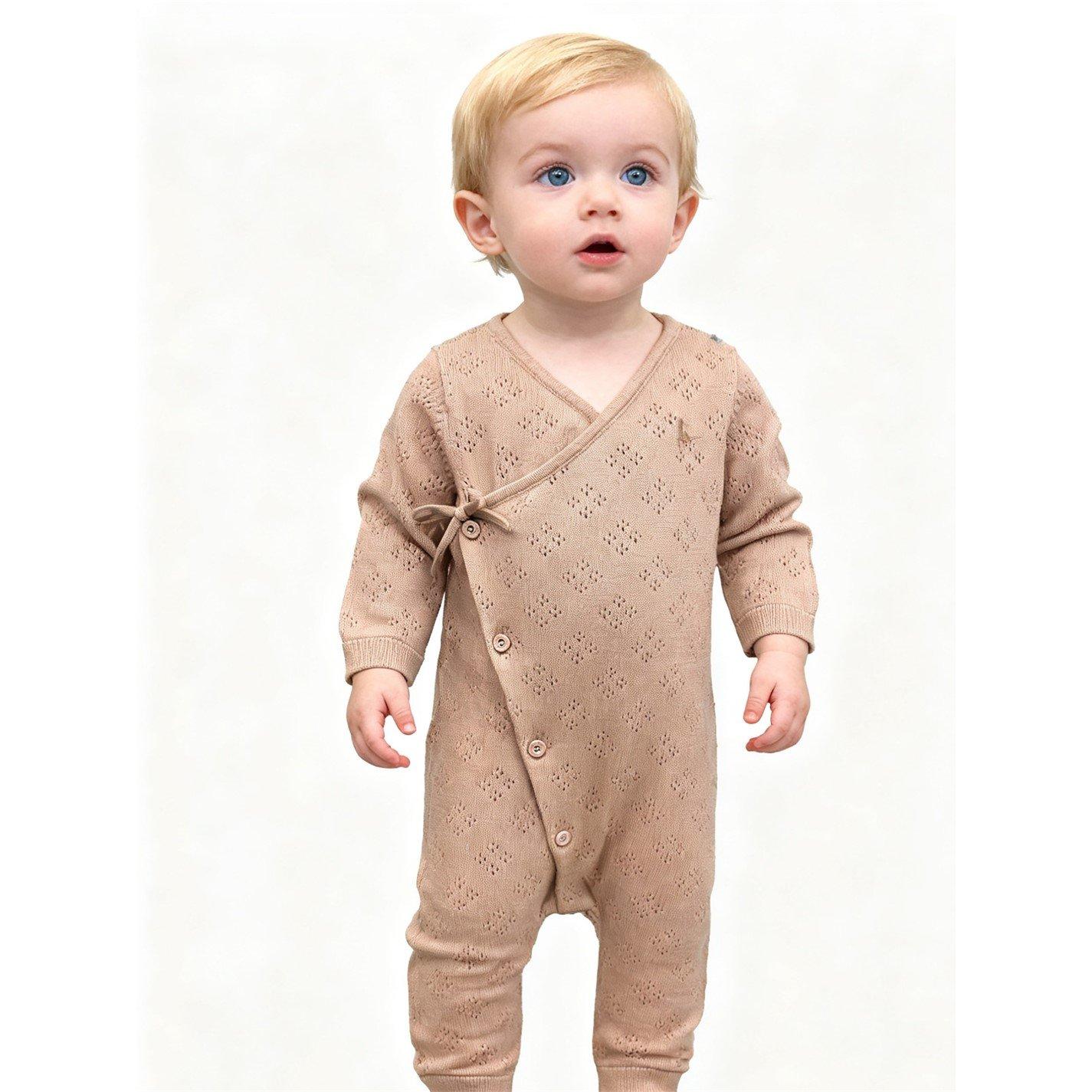 Rosa Salz - Jack Wills - Kids Cotton Long Sleeve Pointelle Sleep Suit - 6