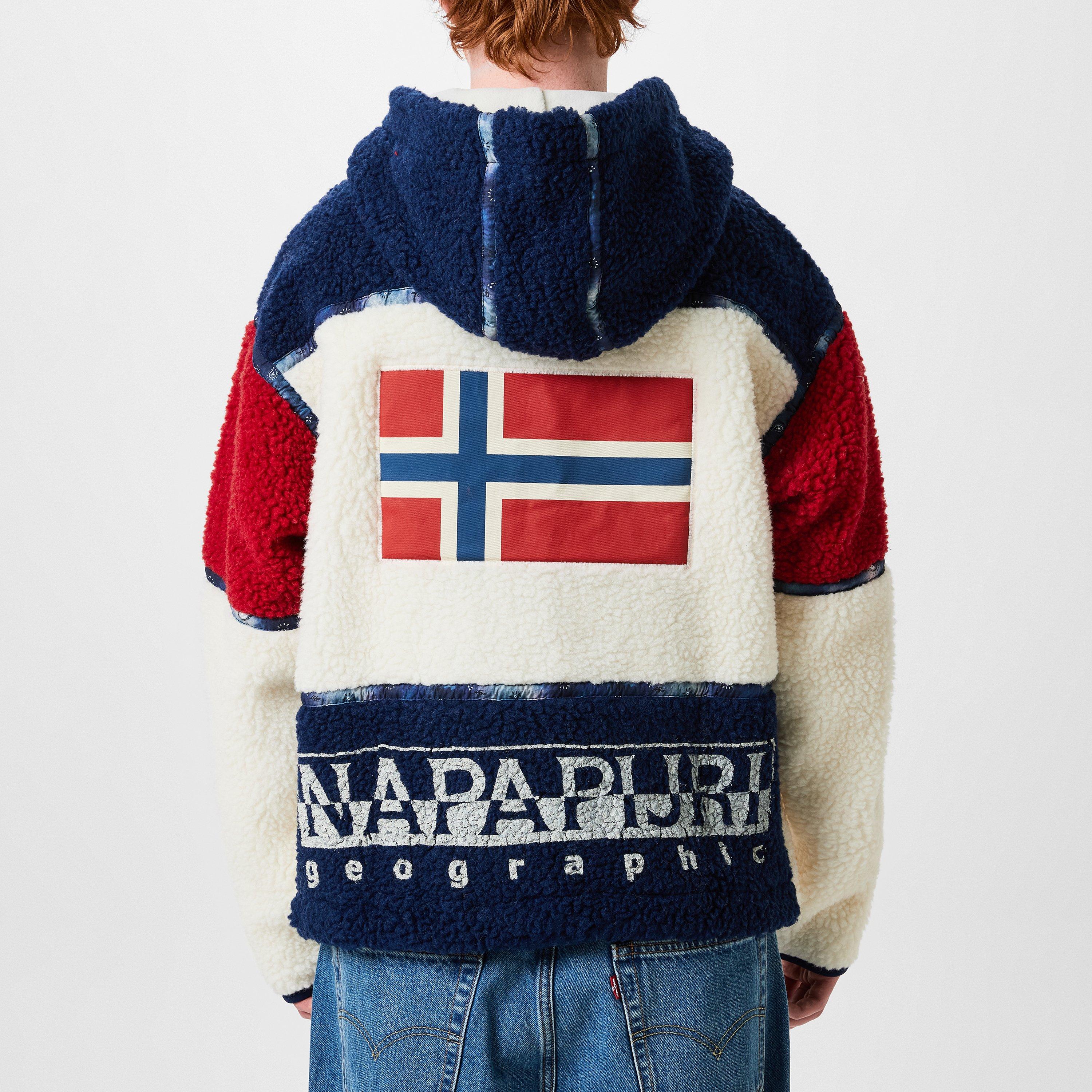 Napapijri Yupik Zip-Up Jacket Full Zip Fleece Tops USC