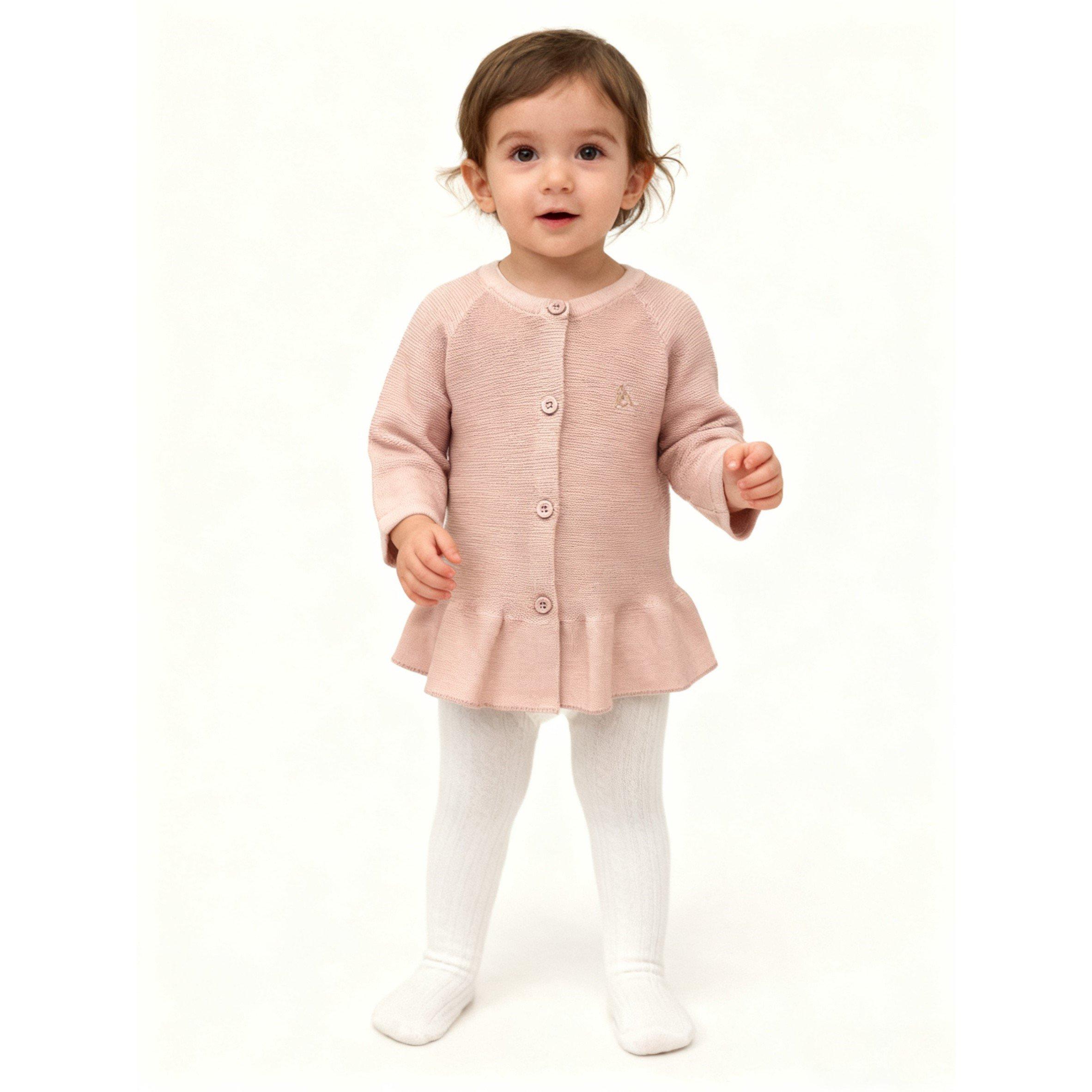 Pink Salt - Jack Wills - Kids Cotton Long Sleeve Cardigan - 1
