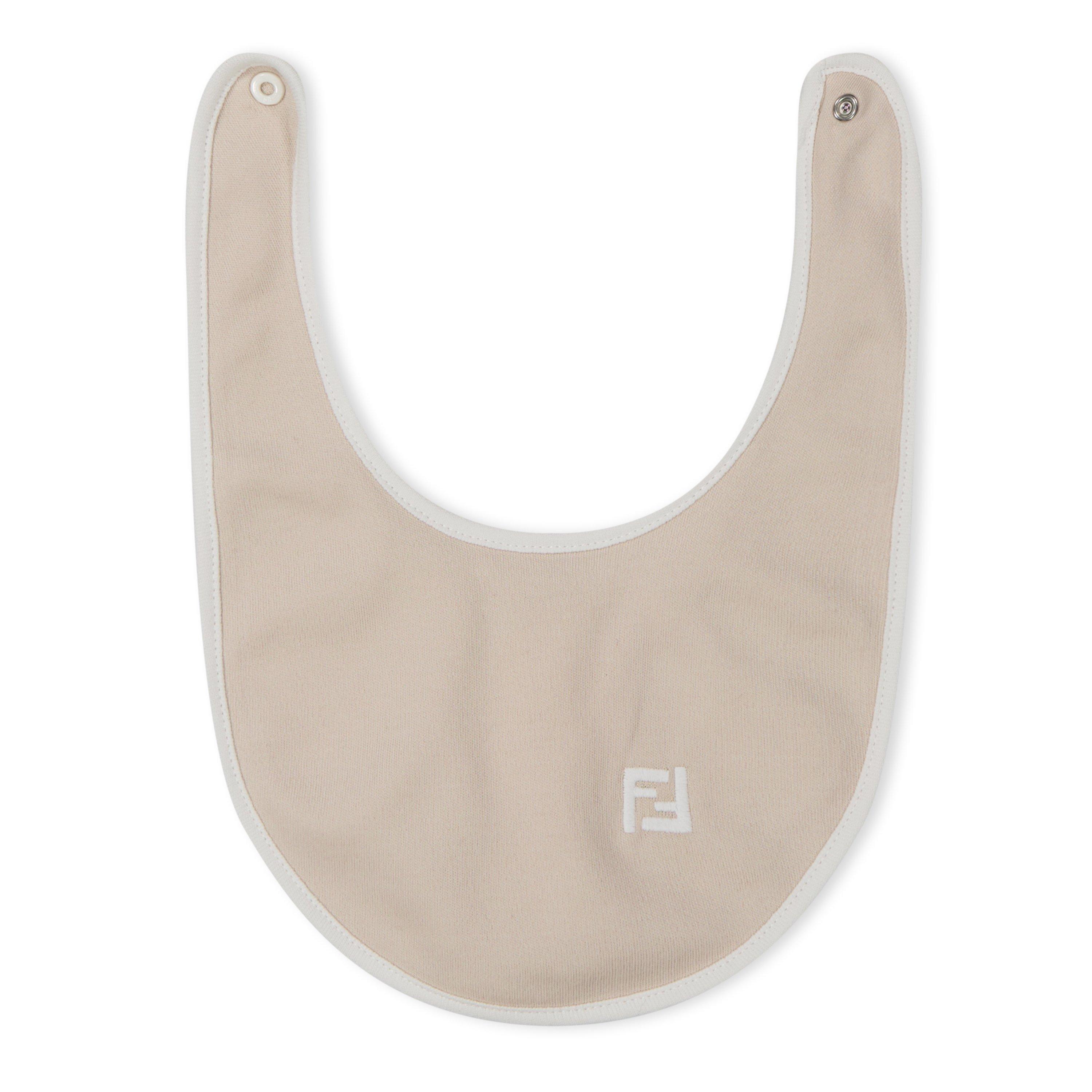 Beige F19J5 - Fendi - 3-Piece Logo Clothing Set Babies - 5