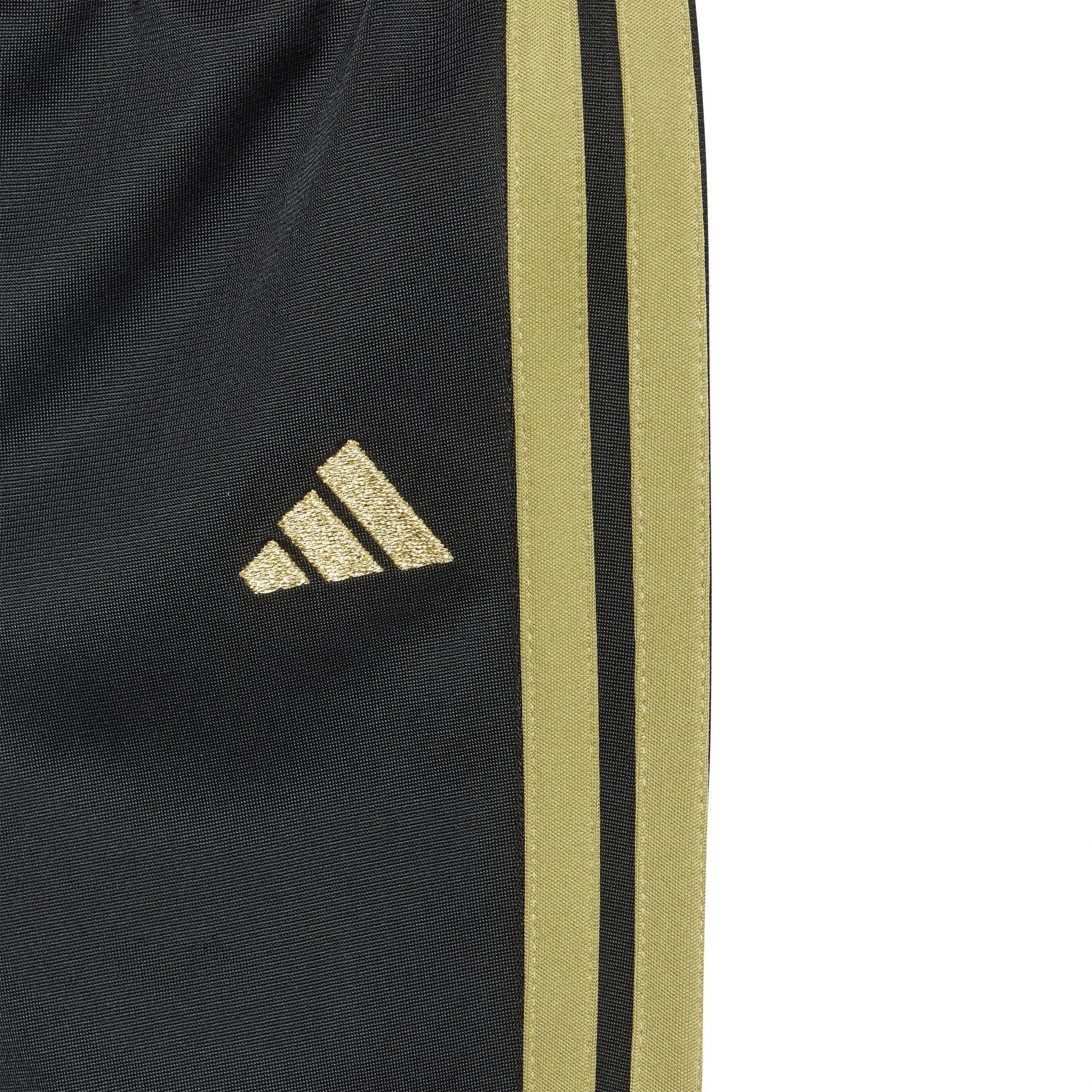 Schwarz/Gold - adidas - 3-Stripe Essentials CLIMACOOL Track Suit Infants - 7