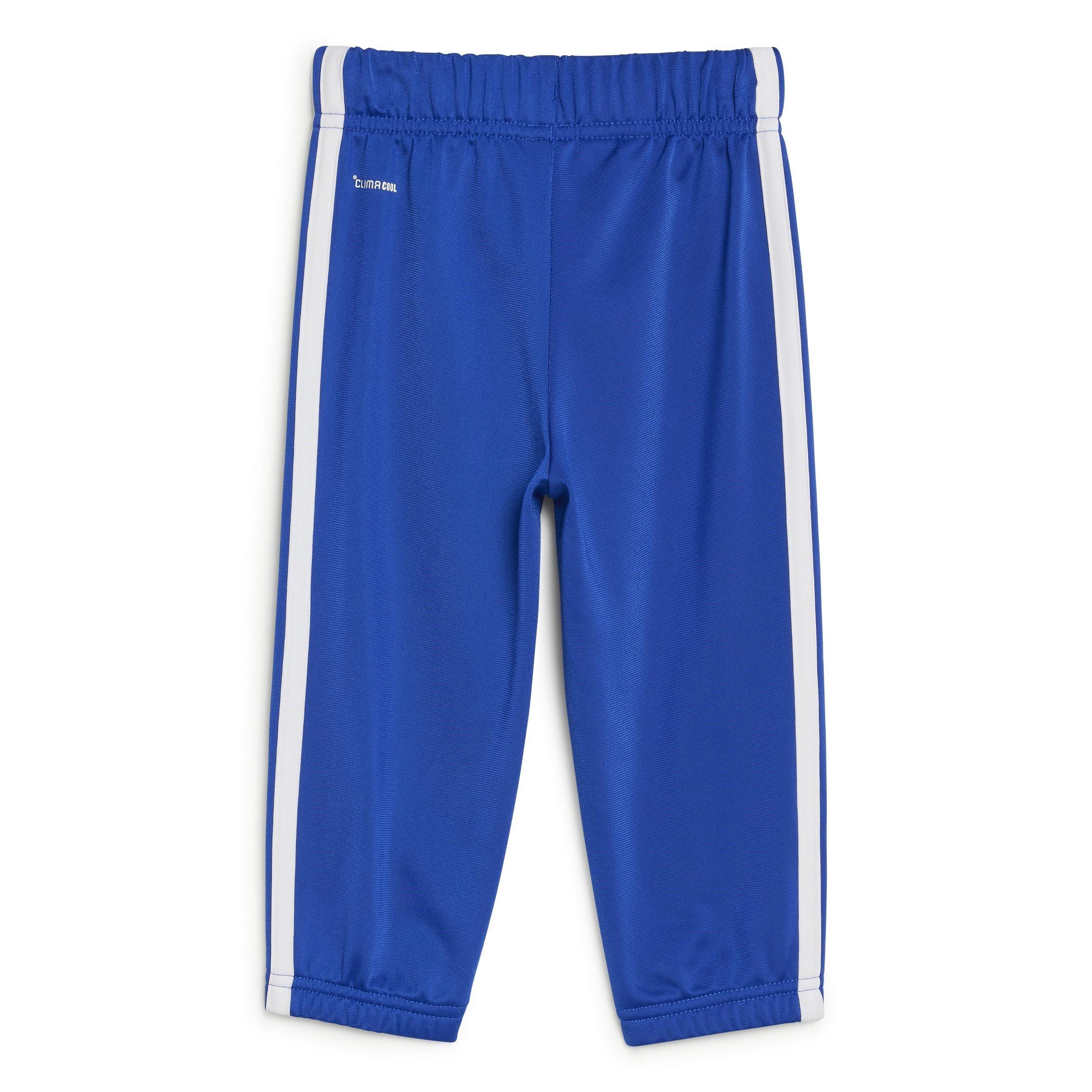 Lueur Bleue/Blanc - adidas - Essentials CLIMACOOL Track Suit Infants - 4