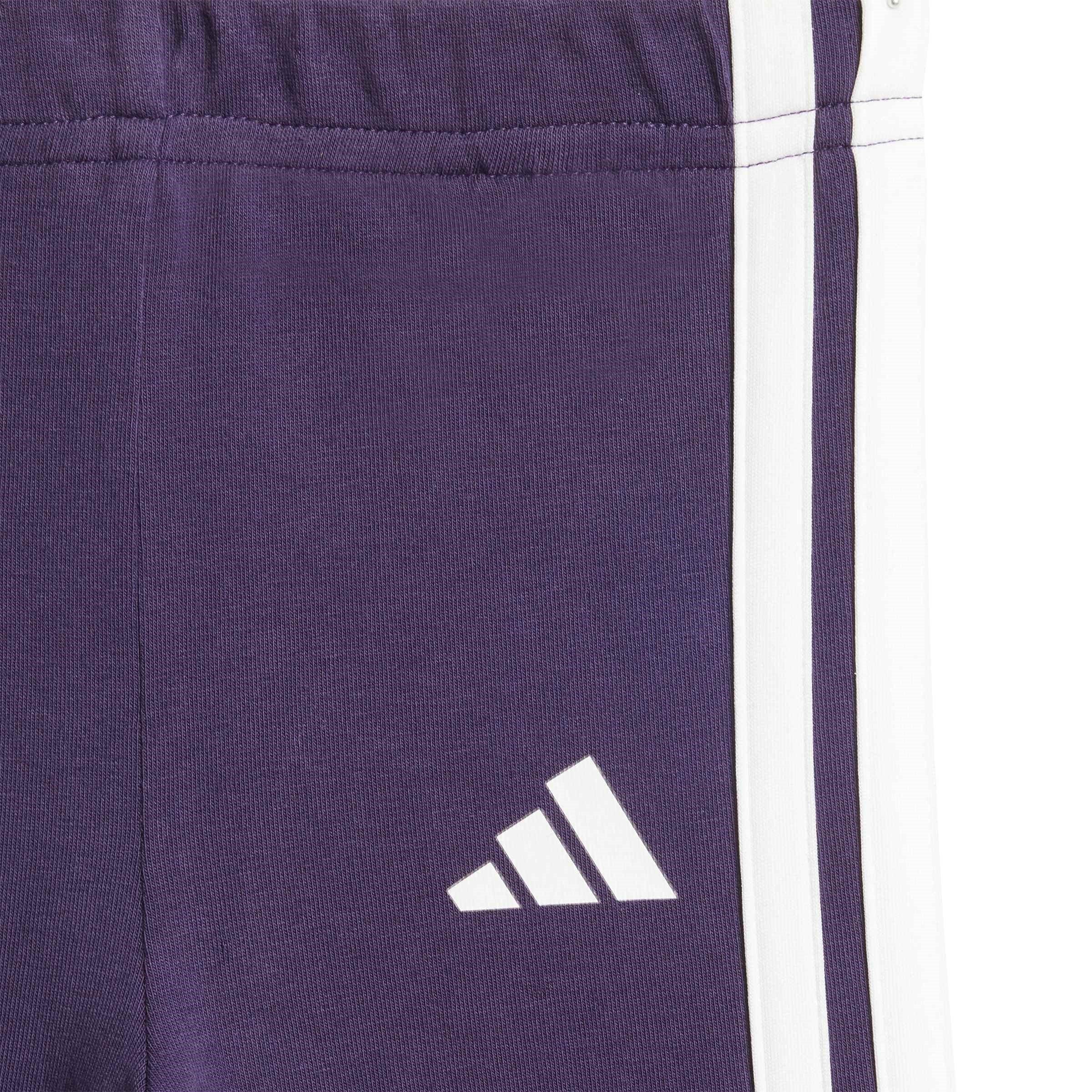 Plum/Black - adidas - Fleece Tracksuit - 7
