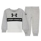 Gris - Under Armour - Pieced Branded Logo Hoodie Set Baby Boys - 1