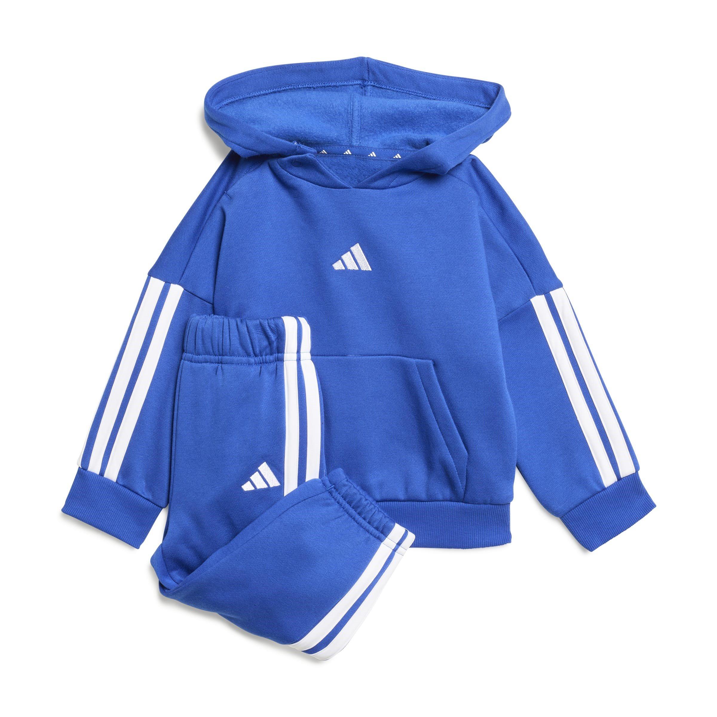 Adidas  Newborn 3-Stripe Essentials Joggers Set Infants - Blue/Navy - 9-12 Months