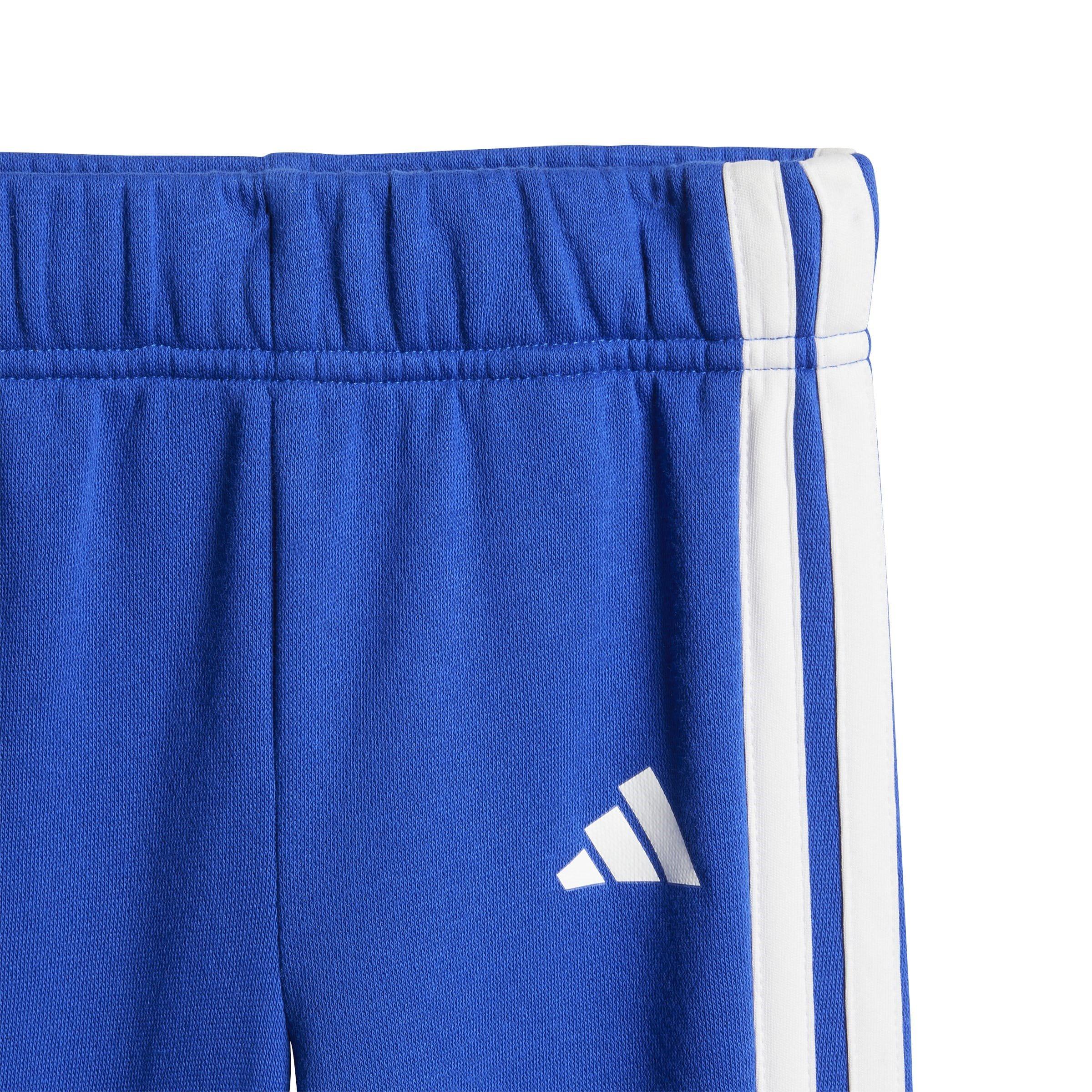 Blau/Grau - adidas - Fleece Tracksuit - 7