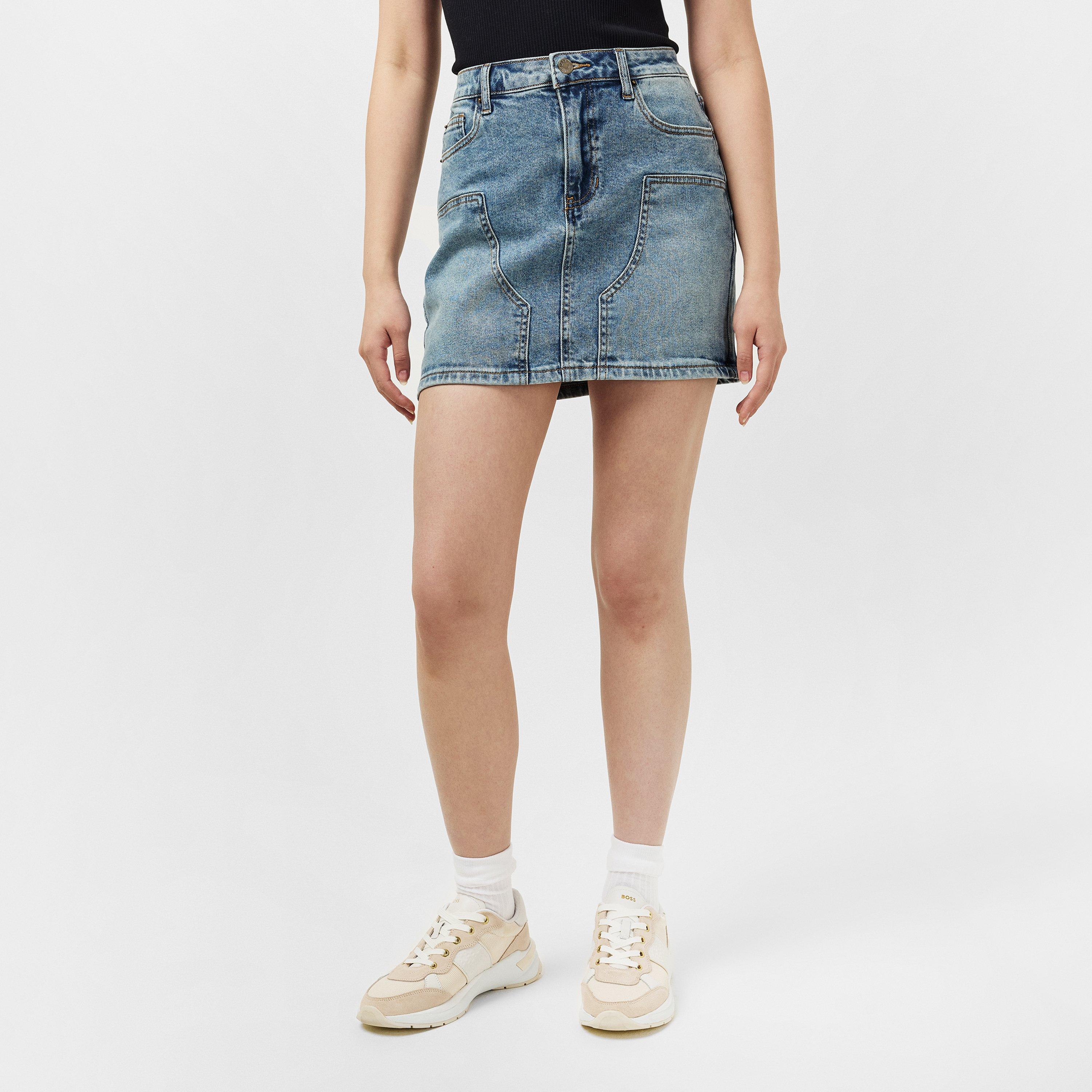 Fez Med Wash - Guess - Carpenter Jean Skirt - 1