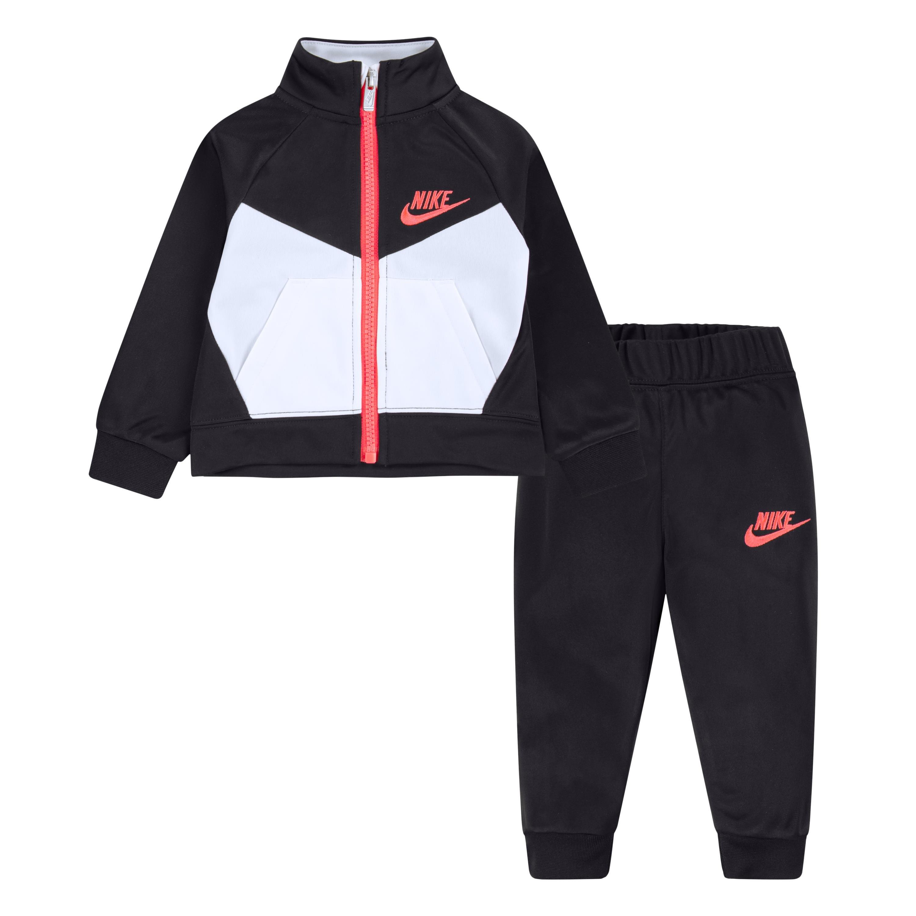 Black/White/Pnk - Nike - NSW Poly Tracksuit Babies - 1