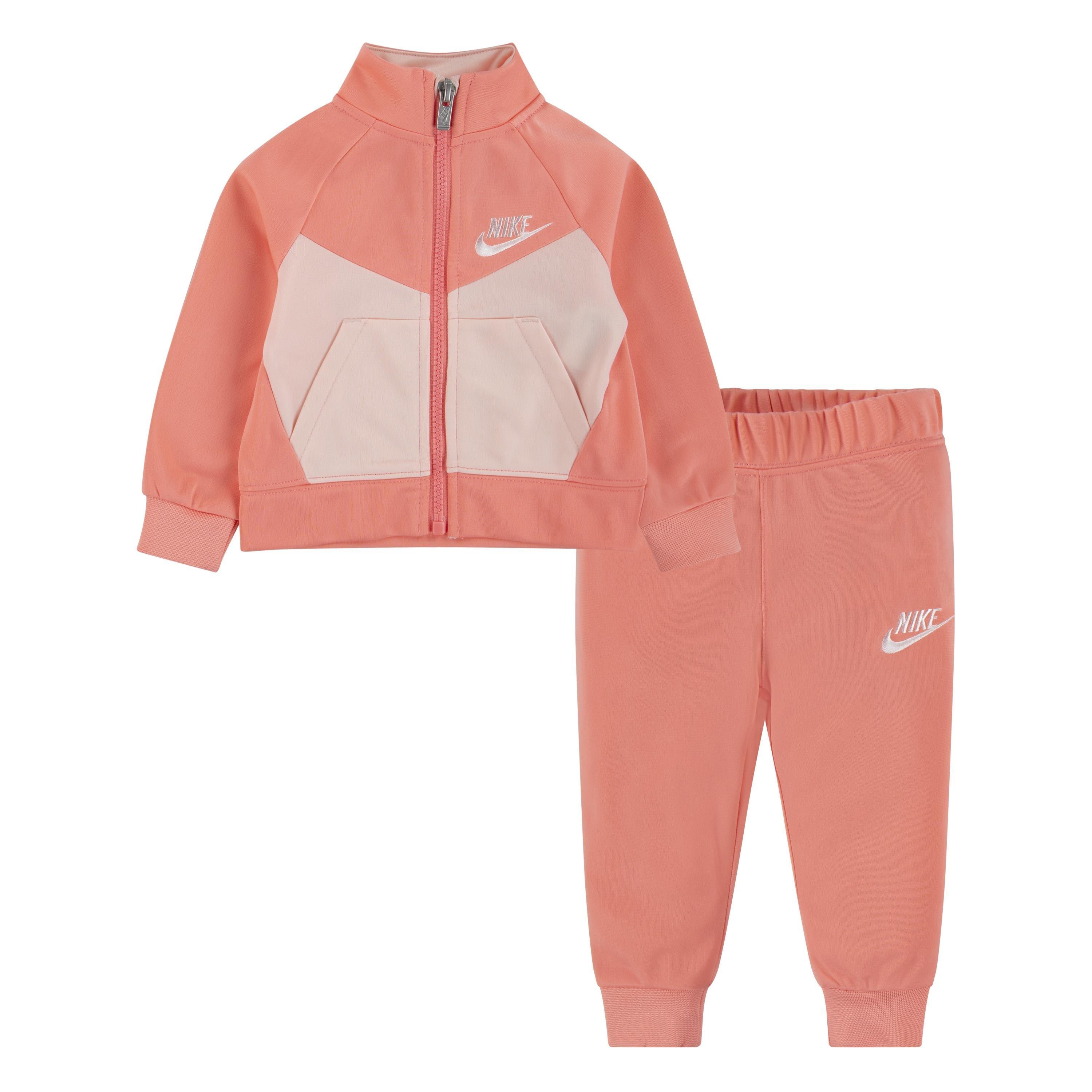 Nike Women's Nsw Poly Tracksuit Babies - Pink Glaze - 18M