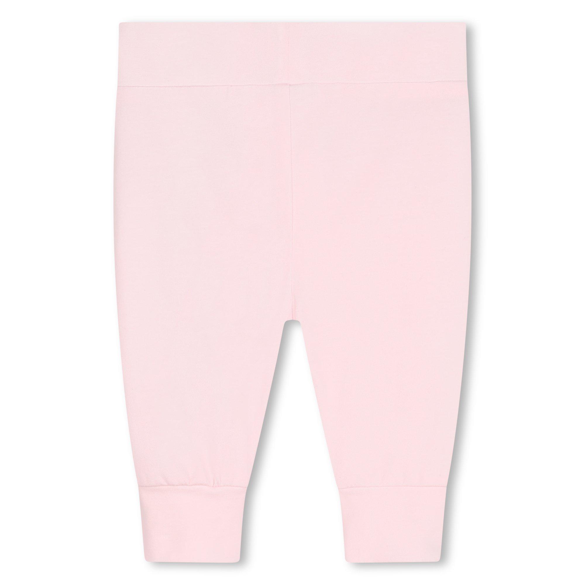 Pale Pink 44L - Boss - Kids Logo Design Leggings - 2