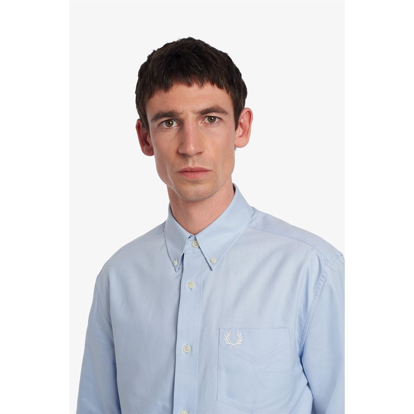 Light Smoke146 - Fred Perry - Oxford Shirt - 3
