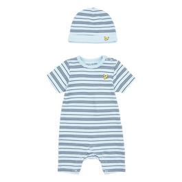 Lyle and Scott Babygrow And Beanie Set Babies