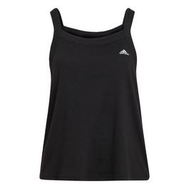 adidas Essentials Yoga Rib Tank Top (Plus Size) Womens