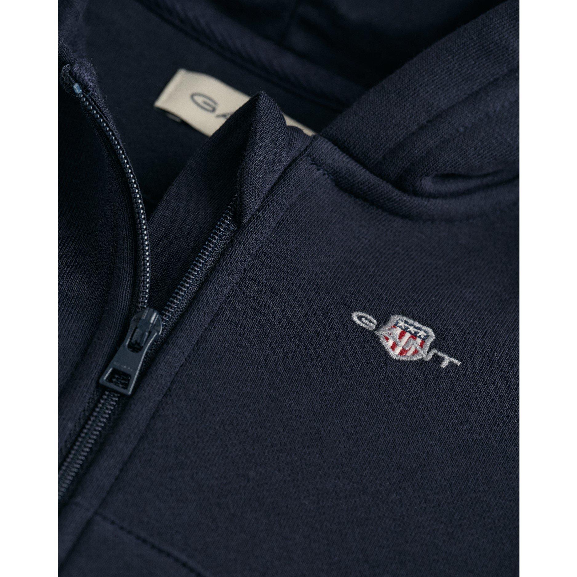 Evening Blu 433 - Gant - Baby Shield Zip Hoodie - 2
