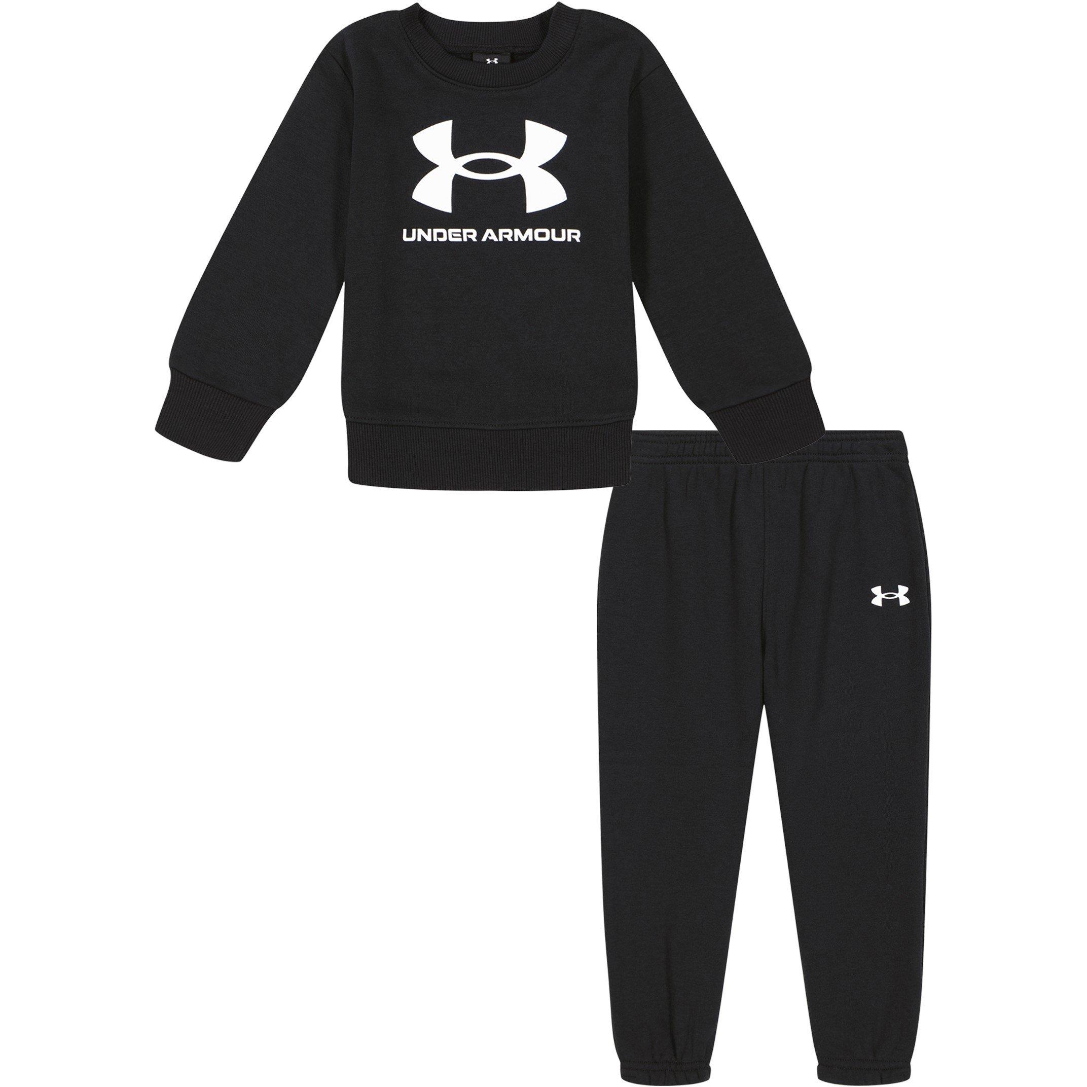 Black/White - Under Armour - Big Logo Set Infant Boys