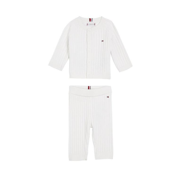Blanc - Tommy Hilfiger - adidas Essentials Gradient Logo Short Sleeve T-Shirt - 1