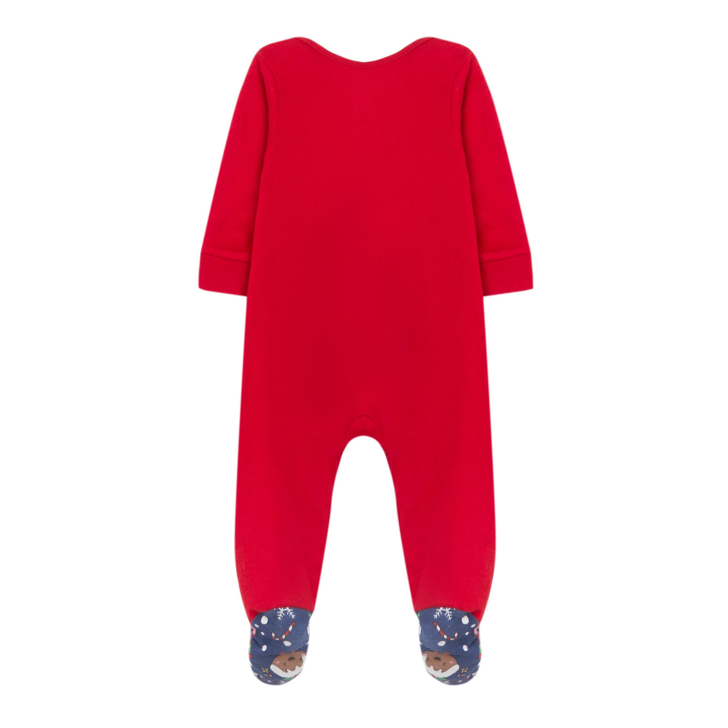 Rosso/Navy - Be You - BeYou Sleepsuit Babies - 5
