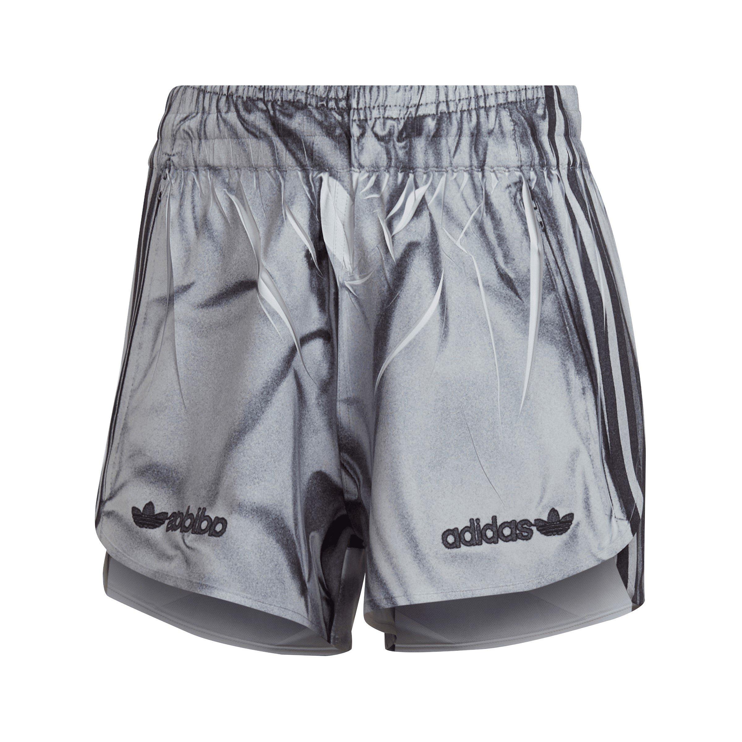 Lgh Solid Grey - adidas Originals - Woven Tracksuit Shorts - 1